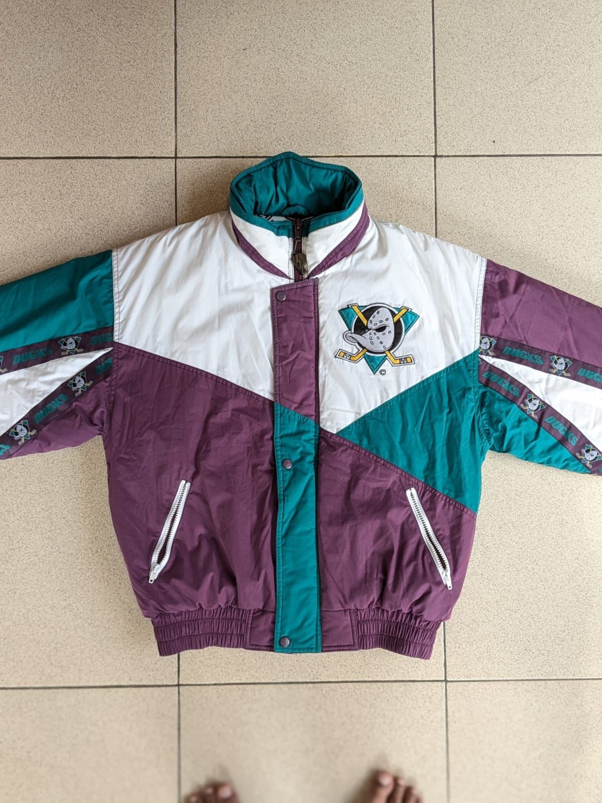 Pro Player Jacket Pro Player Vintage Mighty Ducks Rare Size US S / EU 44-46 / 1 - 1 Thumbnail