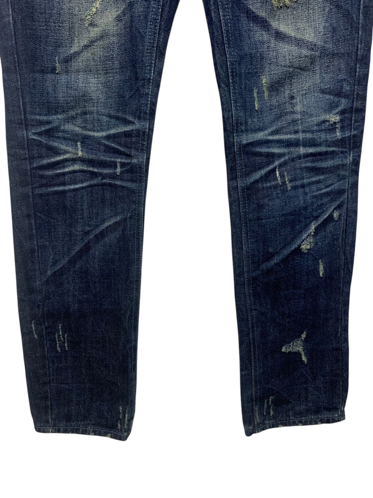 Undercover × Vintage Costume x Undercover distressed check waist jeans Size US 31 - 2 Thumbnail