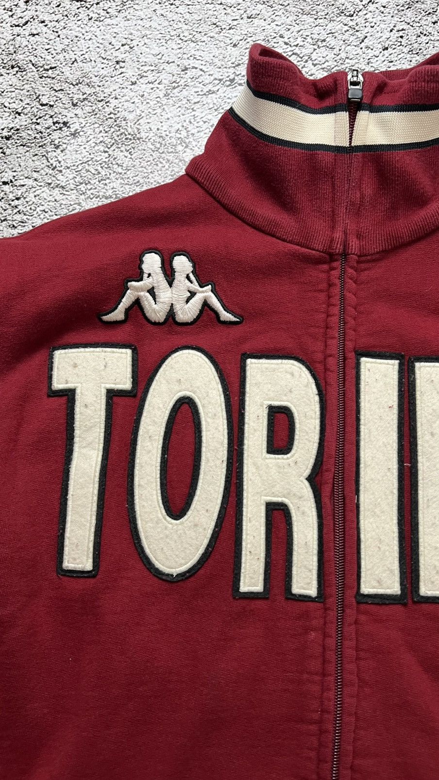 Kappa Y2K FC Torino Italy serie A vintage kappa full zip jacket Size US S / EU 44-46 / 1 - 3 Thumbnail
