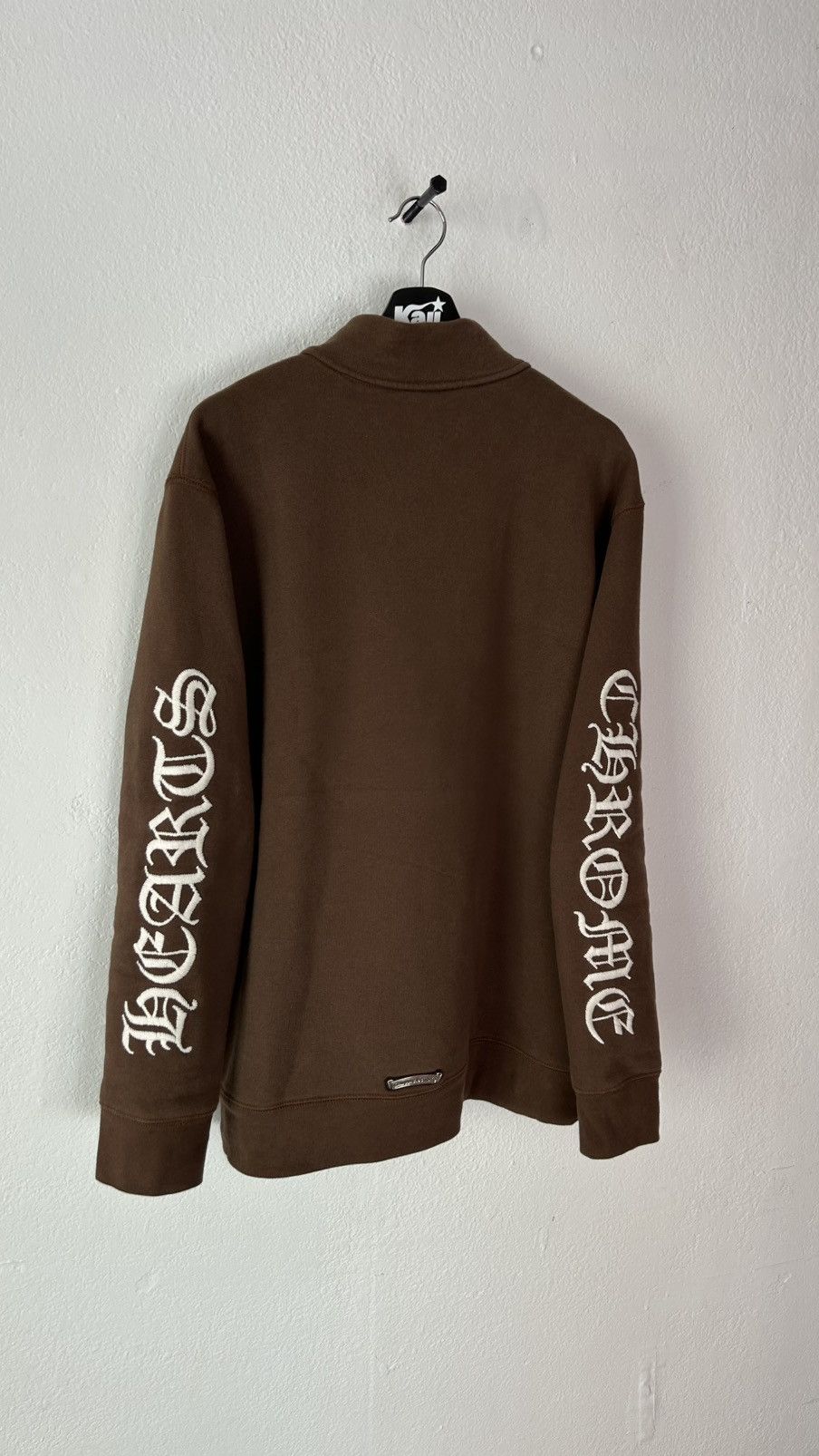 Chrome Hearts Chrome Hearts Brown Quarter Zip Size US XL / EU 56 / 4 - 11 Thumbnail