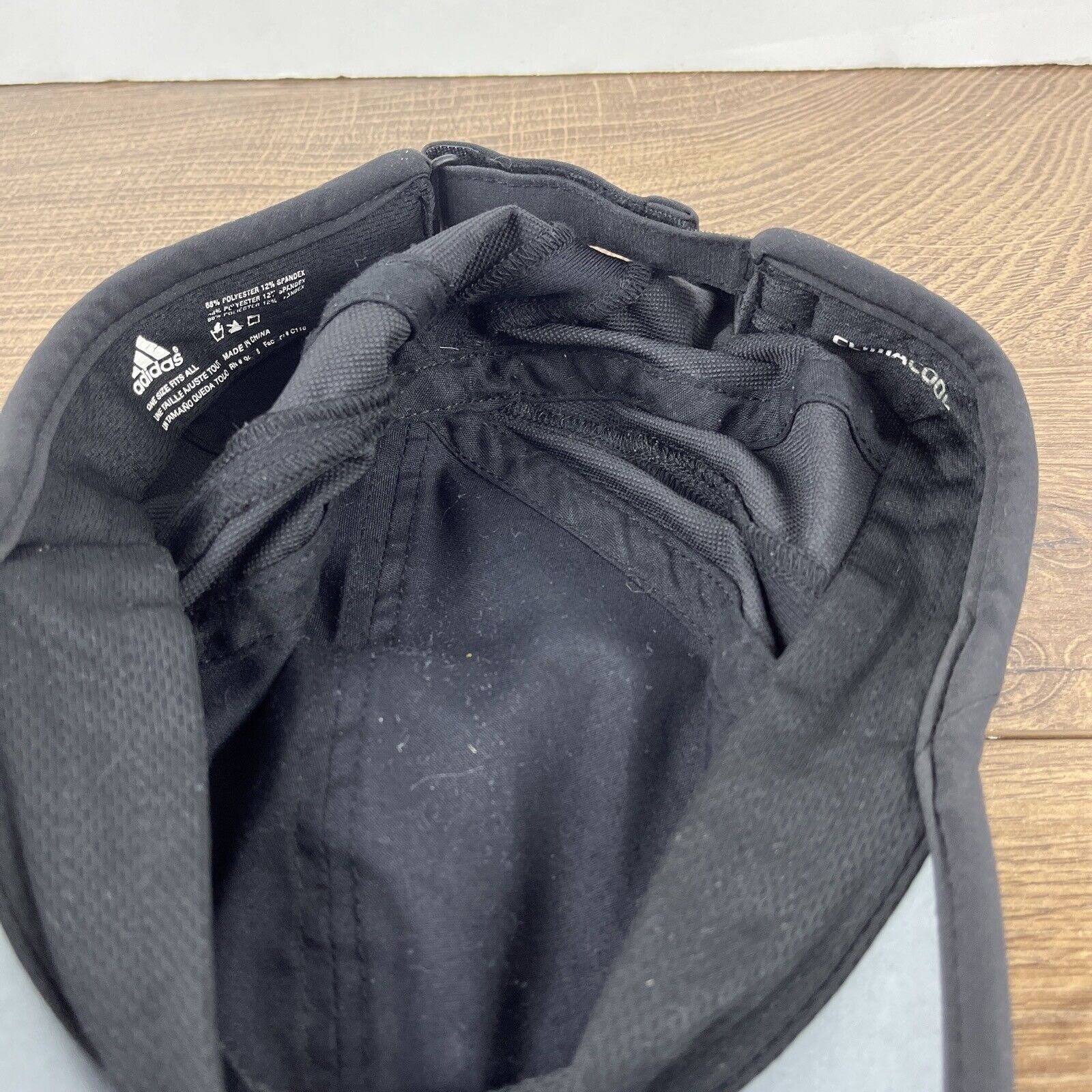 Adidas Adidas Athletic Hat Running Adidas Black Hat Adjustable Adul Size ONE SIZE - 16 Thumbnail
