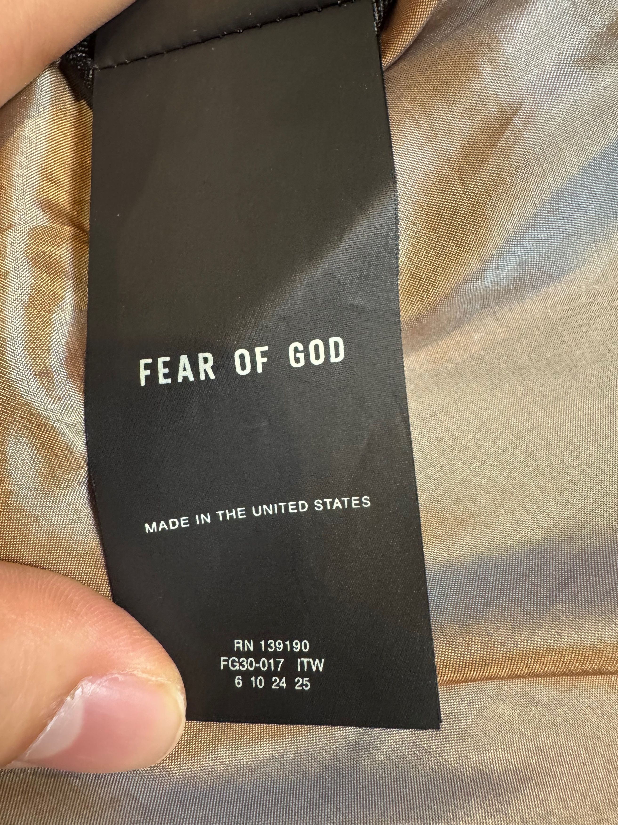 Fear of God Fear Of God Utility Jacket Size US L / EU 52-54 / 3 - 5 Thumbnail