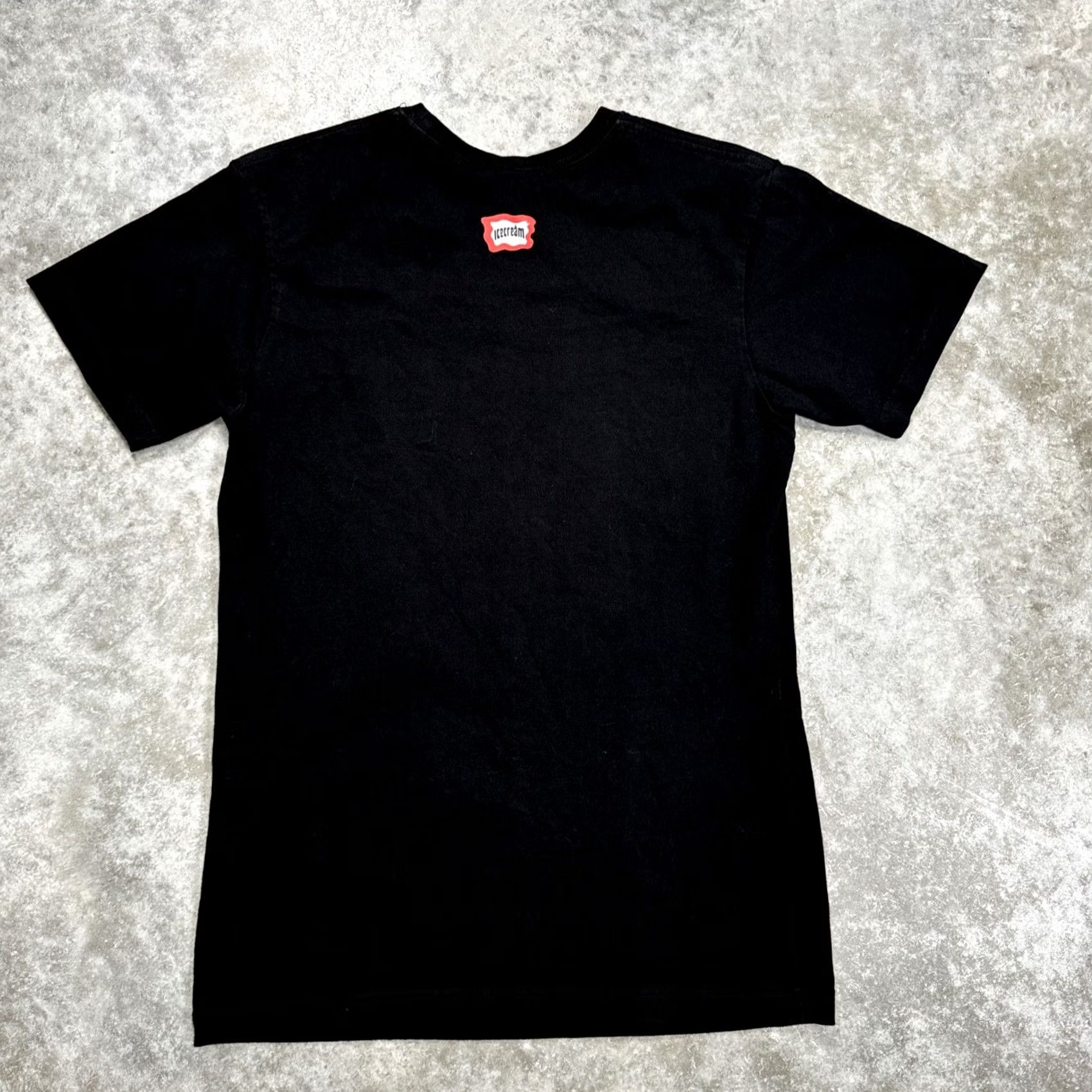Vintage Ice Cream mens Black t shirt Tiger Scoop 2 sided size small Designer streetwear Size US S / EU 44-46 / 1 - 5 Thumbnail