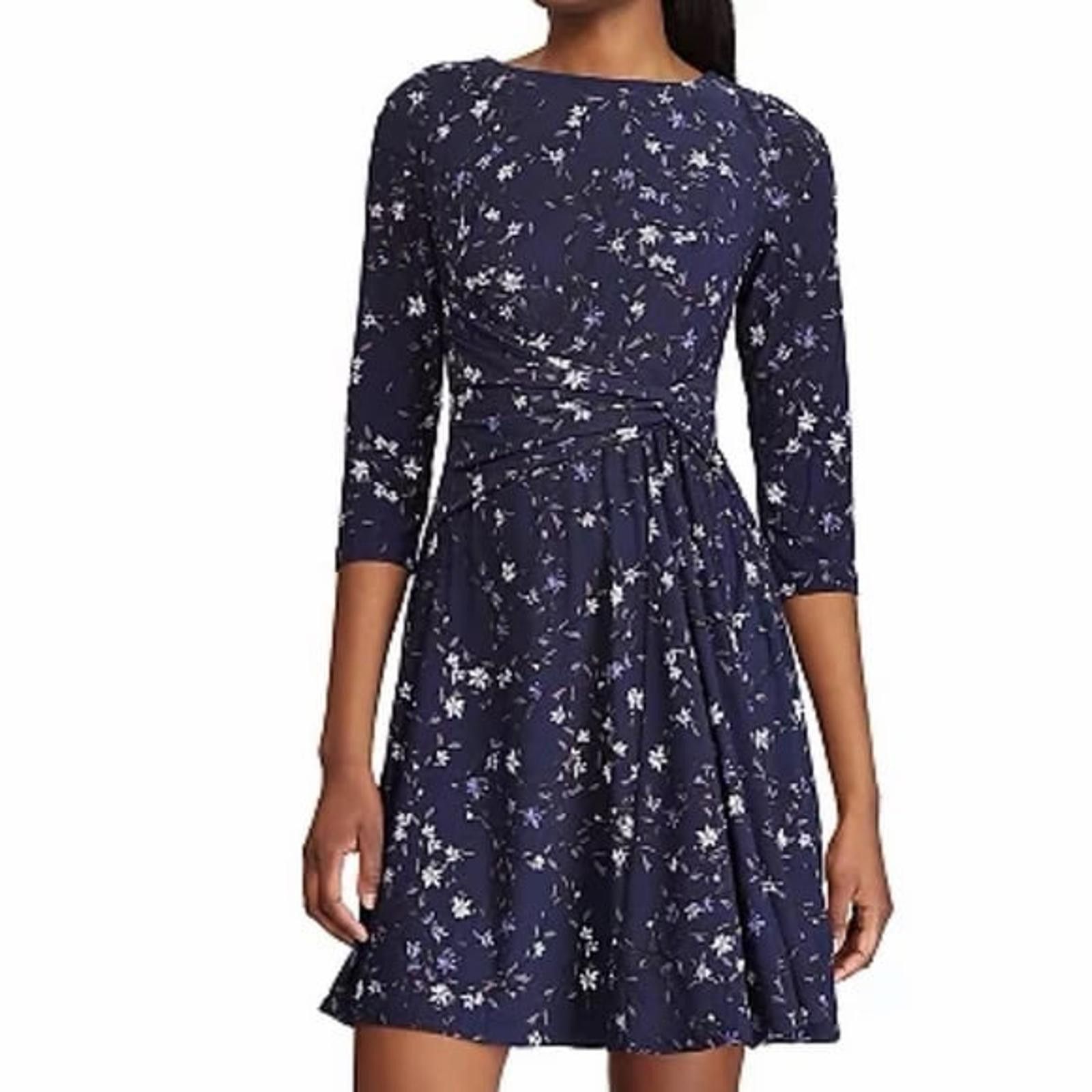 Chaps Chaps Floral Medium Print Midi Dress NWT Size M / US 6-8 / IT 42-44 - 1 Thumbnail