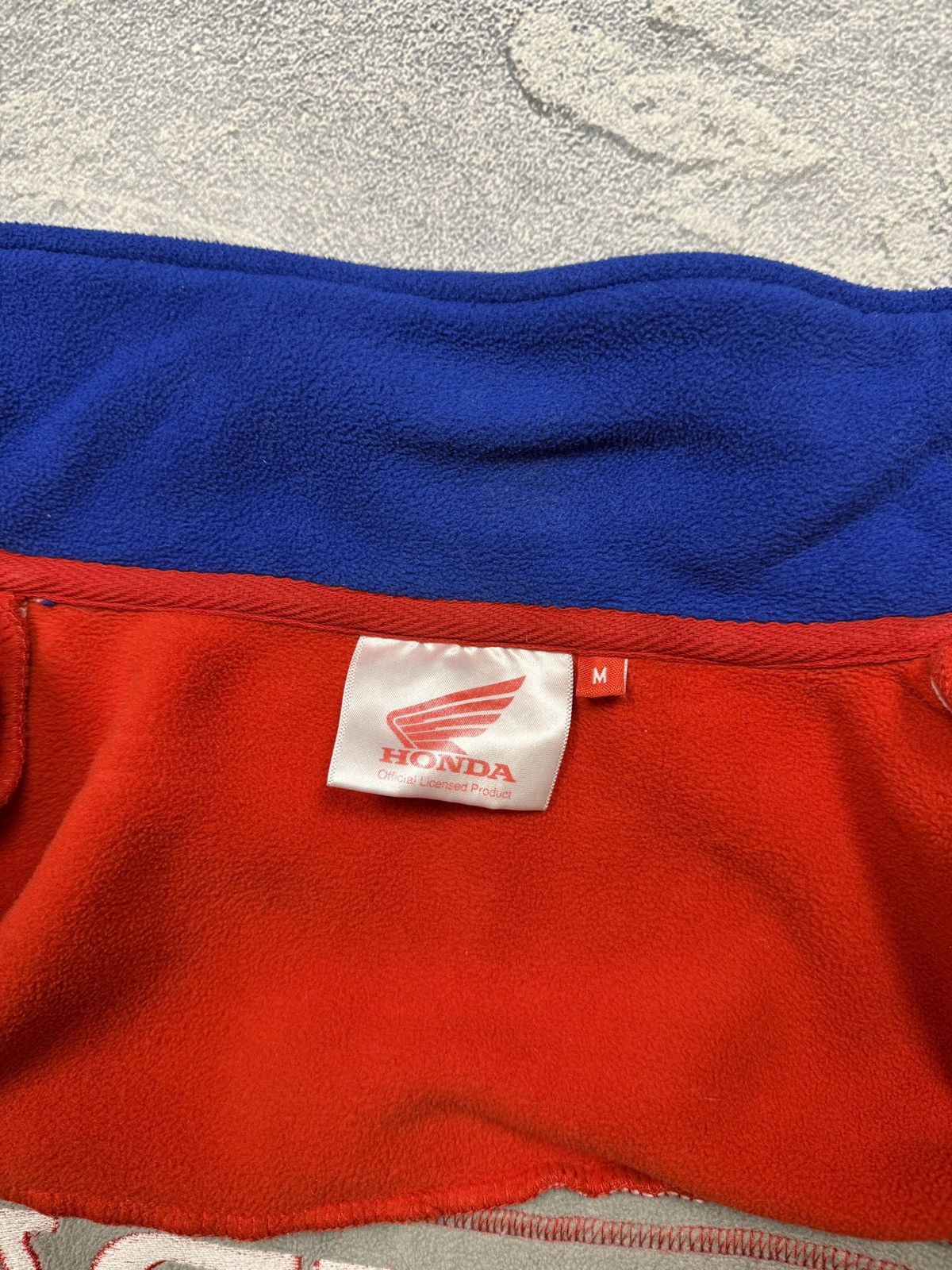 Honda Crazy Honda Racing Fleece Zip Jacket Size US M / EU 48-50 / 2 - 11 Thumbnail