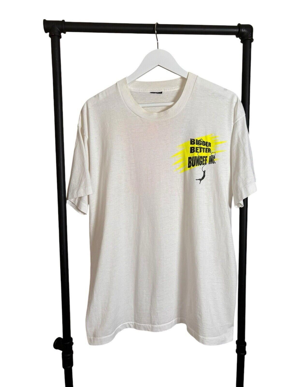 Vintage Vintage 90s Screen Stars Bungee Jump Tshirt Large Bungee Inc Size US L / EU 52-54 / 3 - 3 Thumbnail