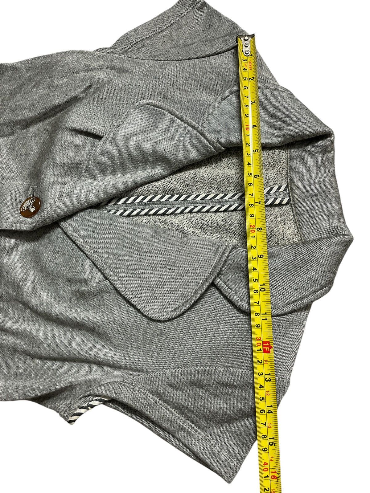 Vivienne Westwood vivienne westwood Button up Vest in Grey Size XS / US 0-2 / IT 36-38 - 10 Thumbnail