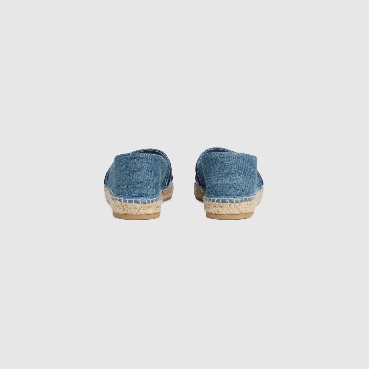 Gucci o1loc1c0426 821220 Women's "Gucci" Espadrille in Blue Size US 5 / IT 35 - 2 Thumbnail