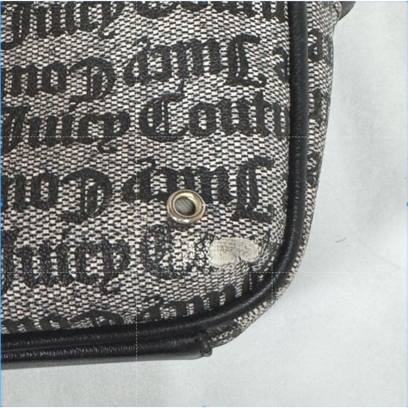 Juicy Couture Juicy Couture Black Monogram Mini Crossbody Women's USED Size ONE SIZE - 9 Thumbnail