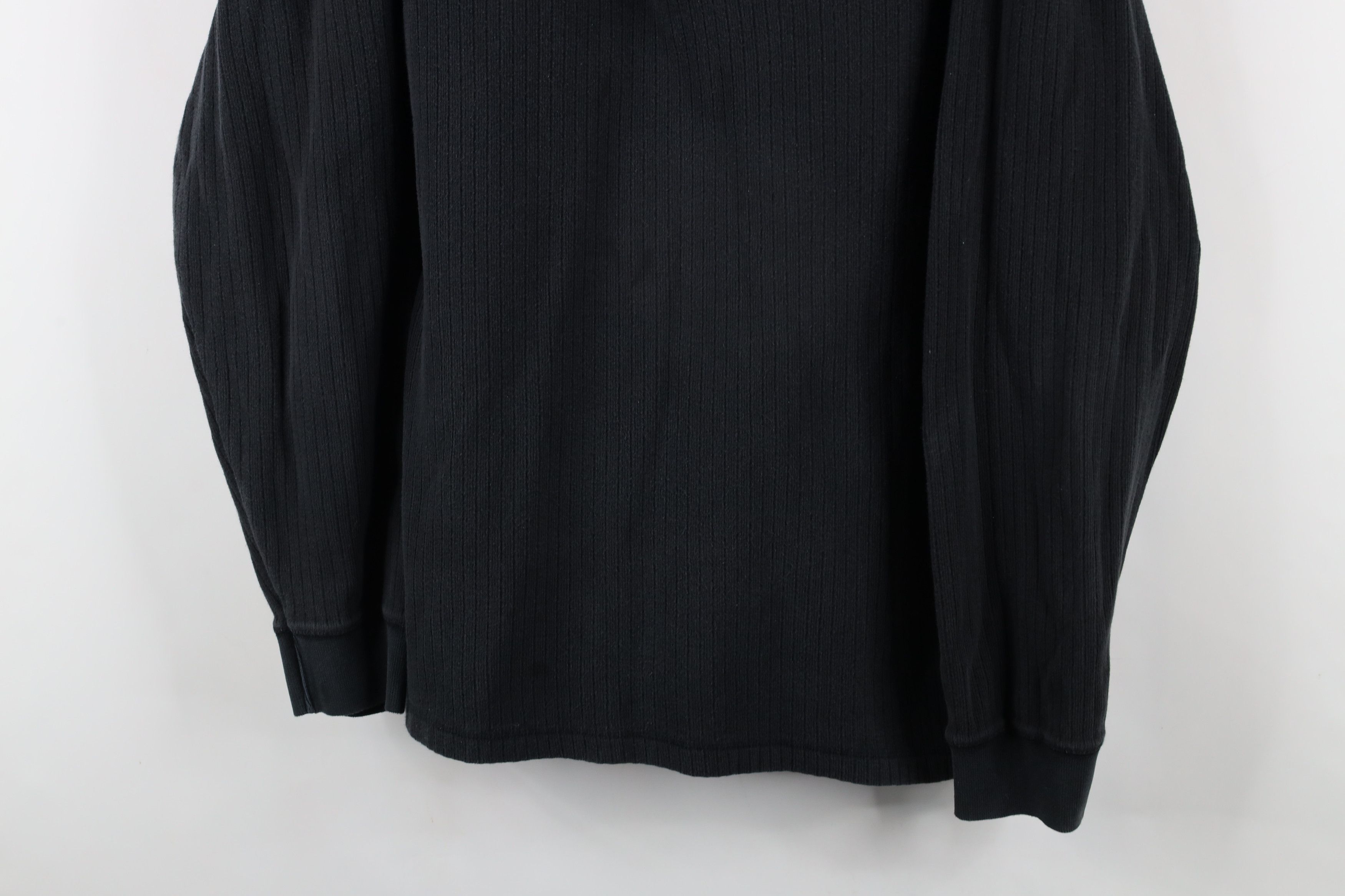 Vintage Vintage 90s Streetwear Knit Long Sleeve Henley T-Shirt Size US XXL / EU 58 / 5 - 3 Thumbnail