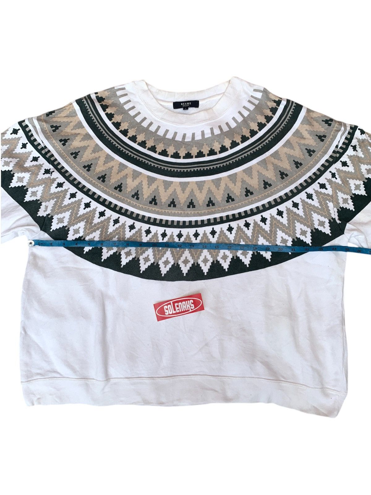 Beams Japan × Designer × Japanese Brand Beams heart oversize sweatshirt Size US M / EU 48-50 / 2 - 5 Thumbnail