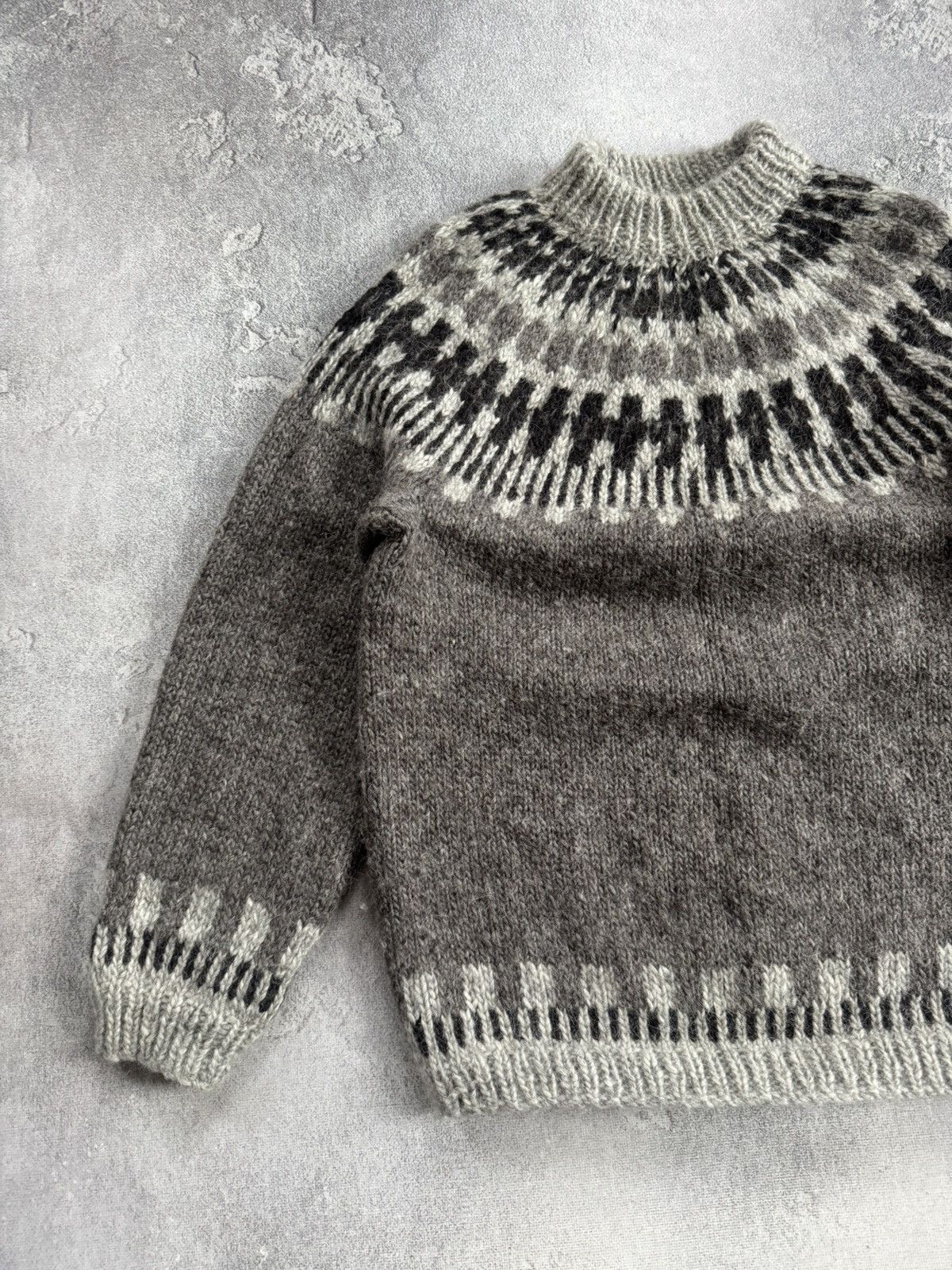 Dale Of Norway Retro 90s Hand knit 🧶 Iceland 🇮🇸 sweater jumper pullover Size L / US 10 / IT 46 - 7 Thumbnail