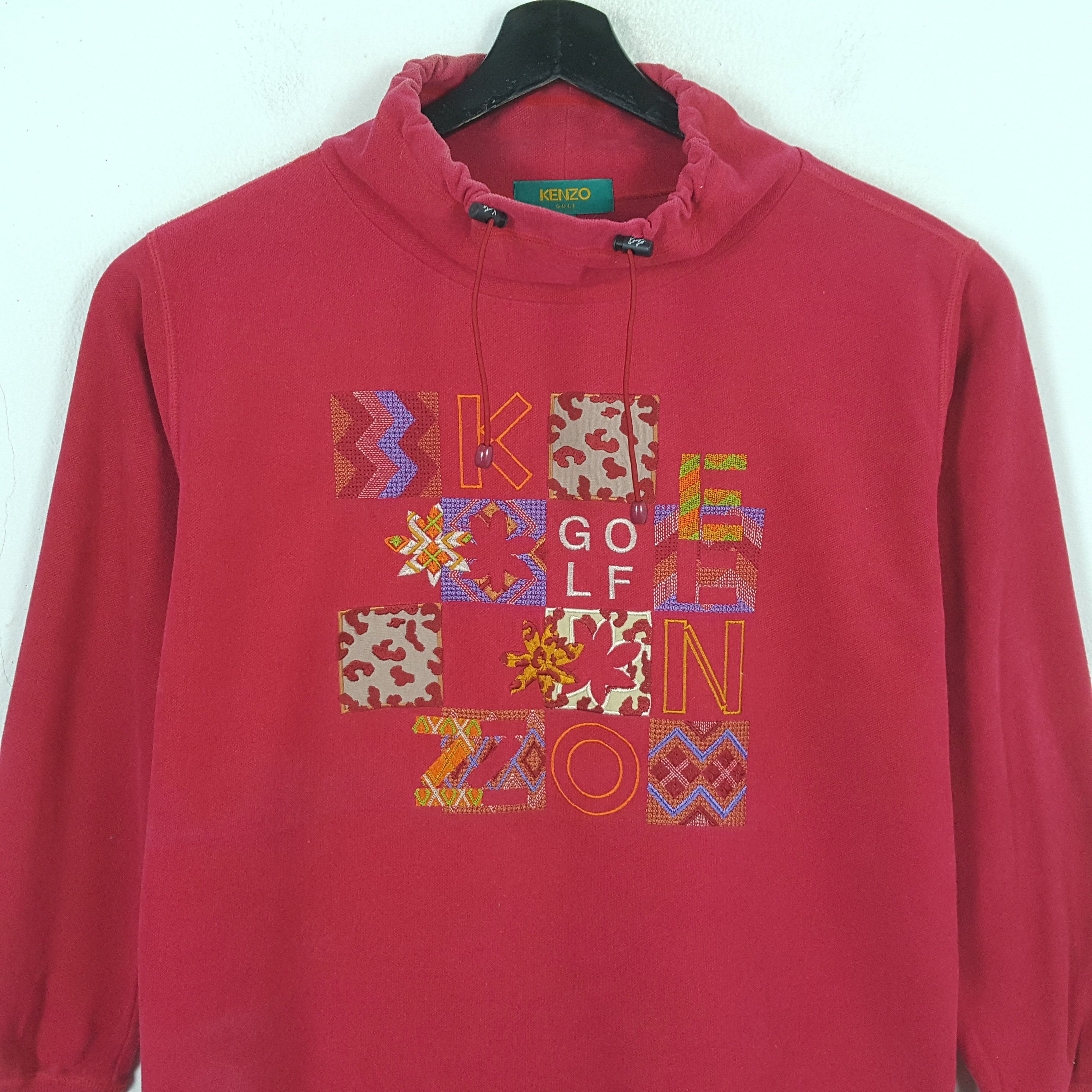 Japanese Brand × Kenzo × Vintage KENZO GOLF Japanese Brand Sweatshirt Size US M / EU 48-50 / 2 - 2 Thumbnail