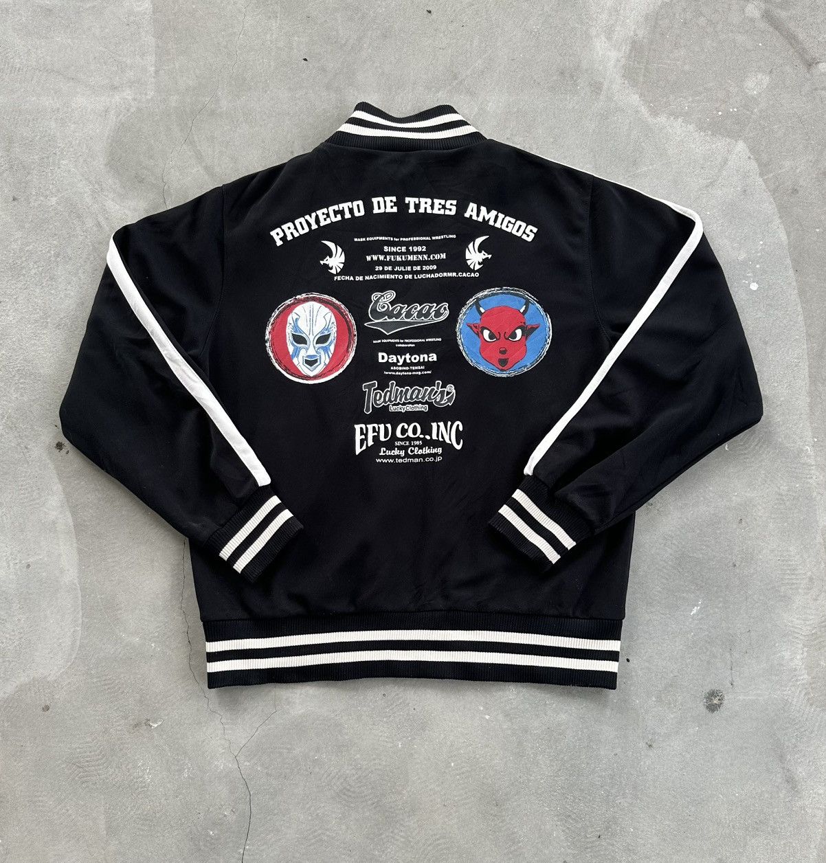 Japanese Brand × Tedman TEDMAN FUKUMEN TOKYO JAPAN SWEATER Size US L / EU 52-54 / 3 - 1 Thumbnail