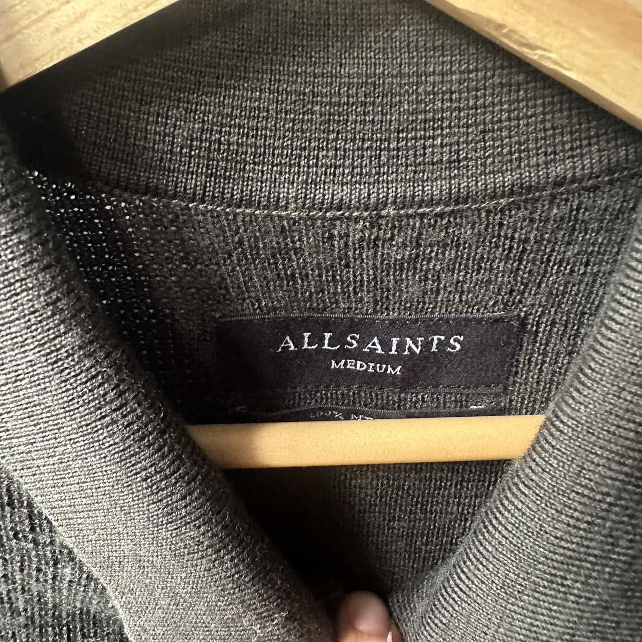 Allsaints Knit Polo Size US M / EU 48-50 / 2 - 2 Thumbnail