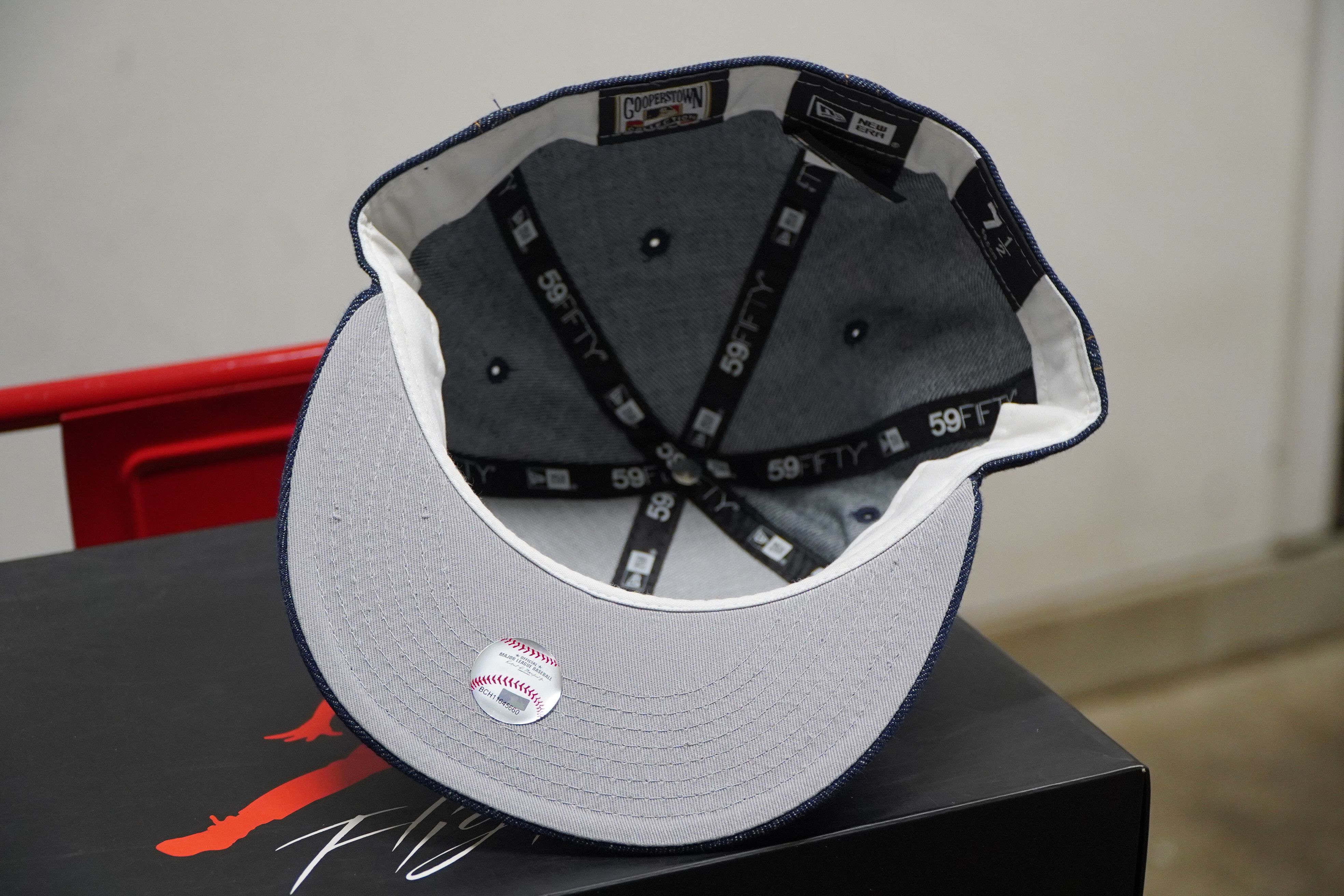 New Era New York Yankees Denim New Era - 7 1/2 Size ONE SIZE - 3 Thumbnail