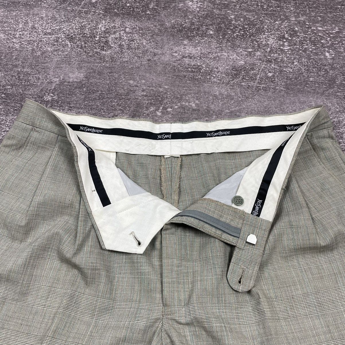 Vintage Vintage Yves Saint Laurent Opti Zip Pants Size US 35 - 8 Thumbnail