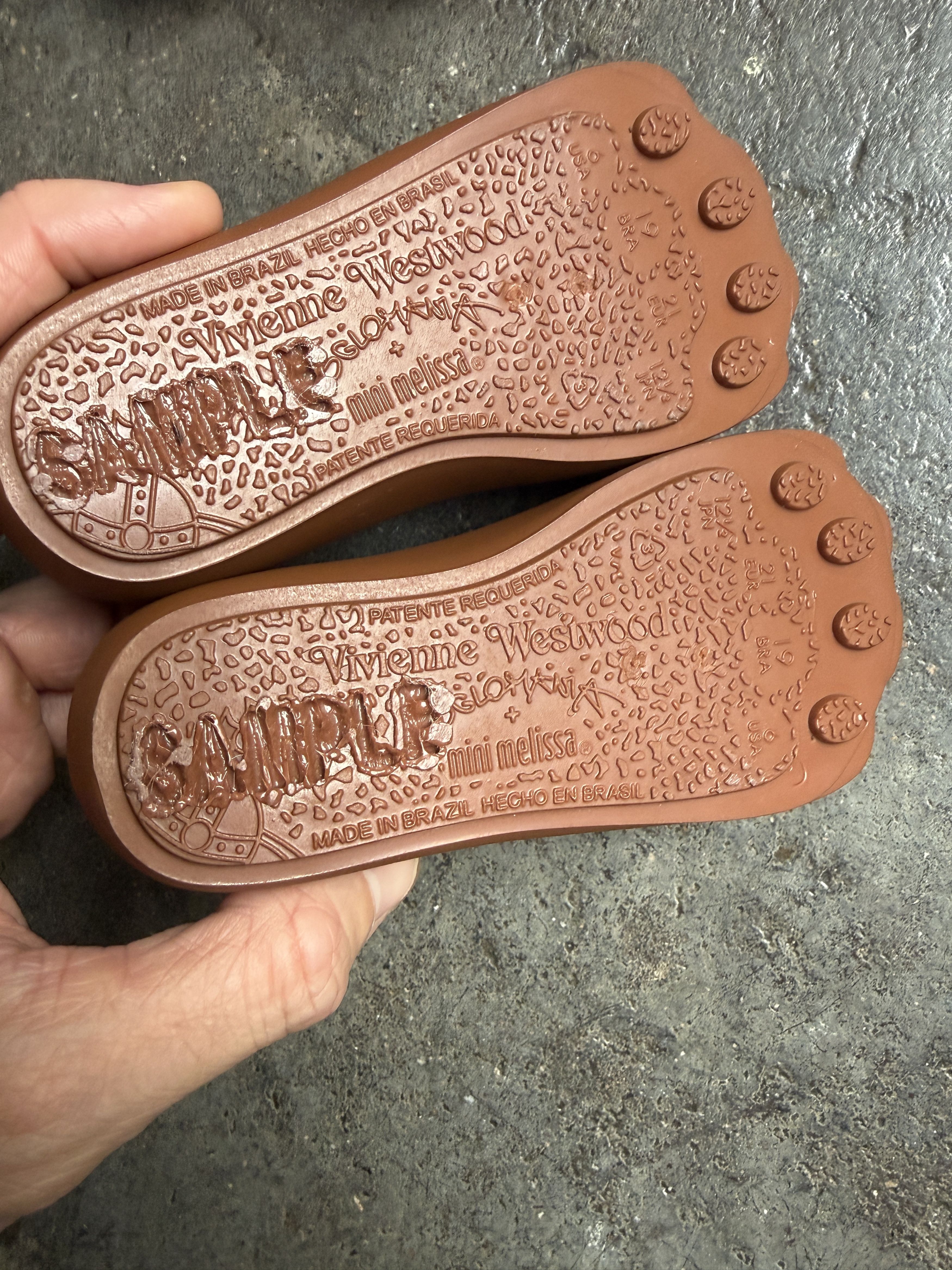Vivienne Westwood 1/1 Sample Adjustable Melissa Kid Shoe w/ Metal orb Size US 6 / EU 39 - 4 Thumbnail