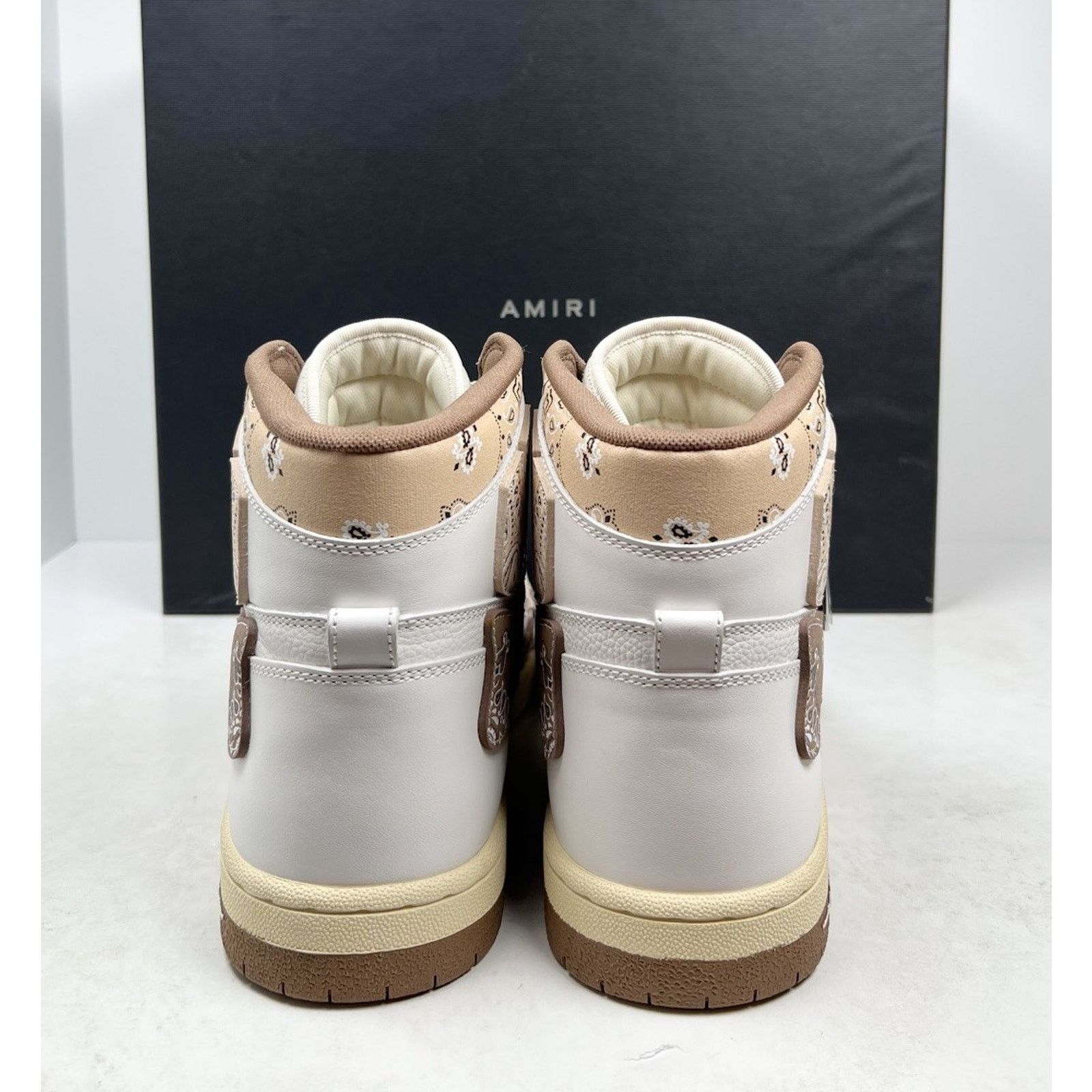 Amiri Size 47EU/14US - Amiri Skel Top Hi Bandana NEW Size US 14 / EU 47 - 4 Thumbnail