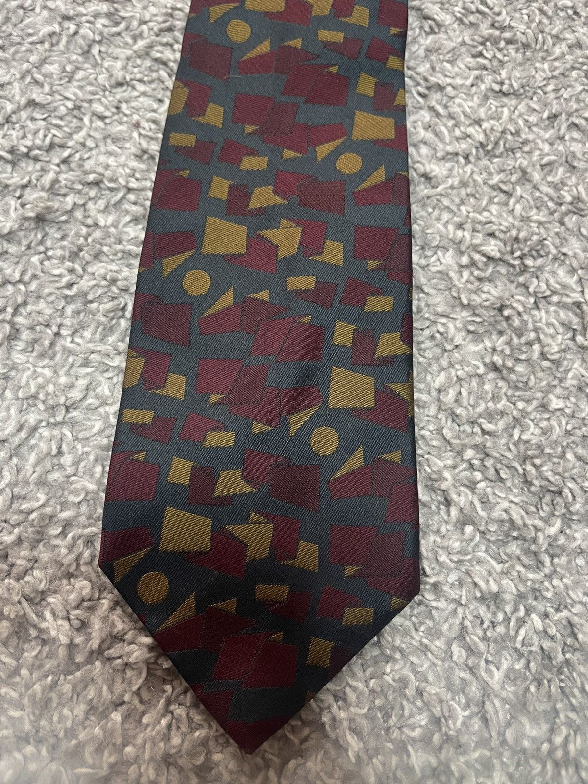 Christian Dior Monsieur Christian Dior Monsieur Vintage Abstract Tie Size ONE SIZE - 6 Thumbnail
