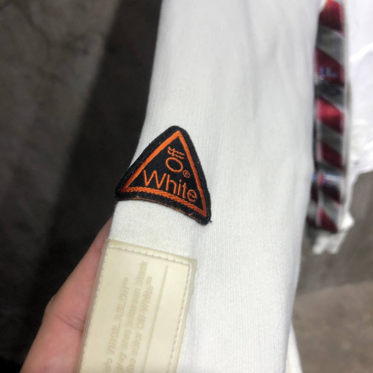 Off-White Off-White Side Tape Pull over hoodie Size US M / EU 48-50 / 2 - 12 Thumbnail