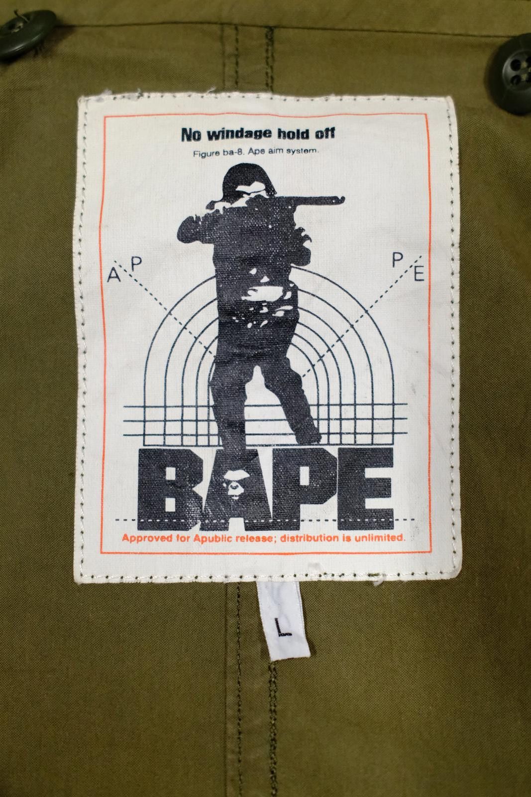 Other 00's A Bathing Ape Fleece Lined Parka Jacket Size L / US 10 / IT 46 - 8 Thumbnail