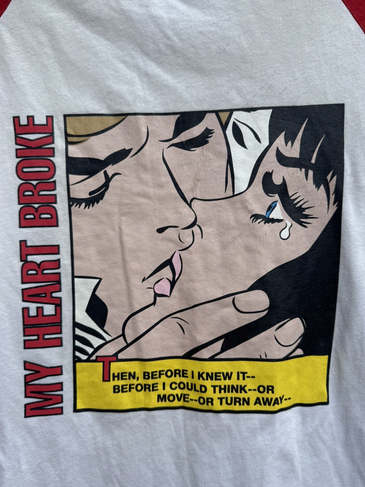 Hysteric Glamour × Japanese Brand × Marvel Comics ❤️‍🔥RARE❤️‍🔥 SJYP X Marvet My Heart Broke Long Sleeve Size US M / EU 48-50 / 2 - 4 Thumbnail