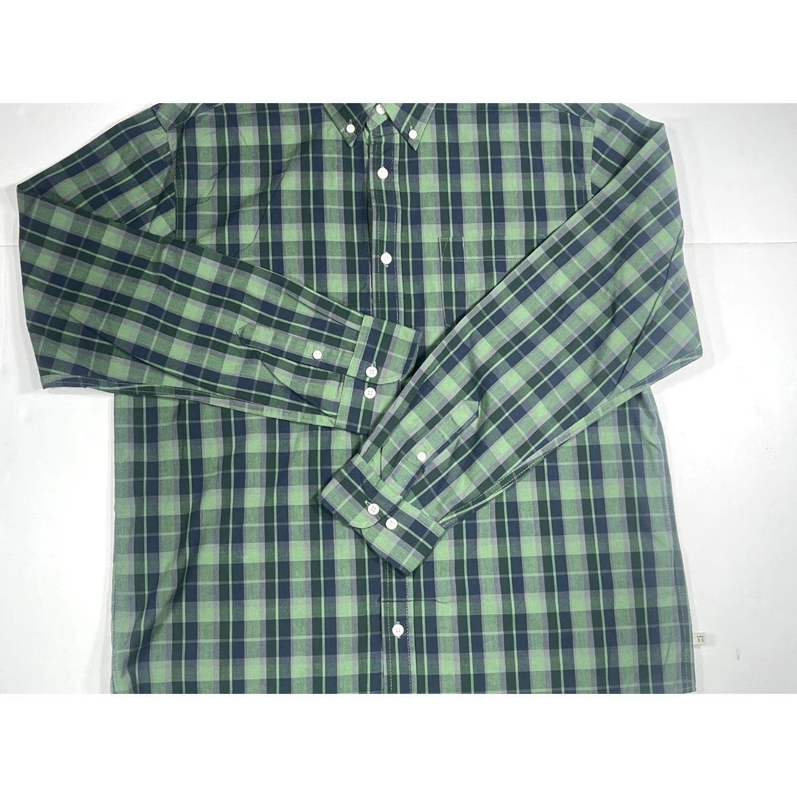 Haggar Haggar Plaid Button Front Shirt Men's L Multicolor Long Sleeve Flannel Size US L / EU 52-54 / 3 - 3 Thumbnail