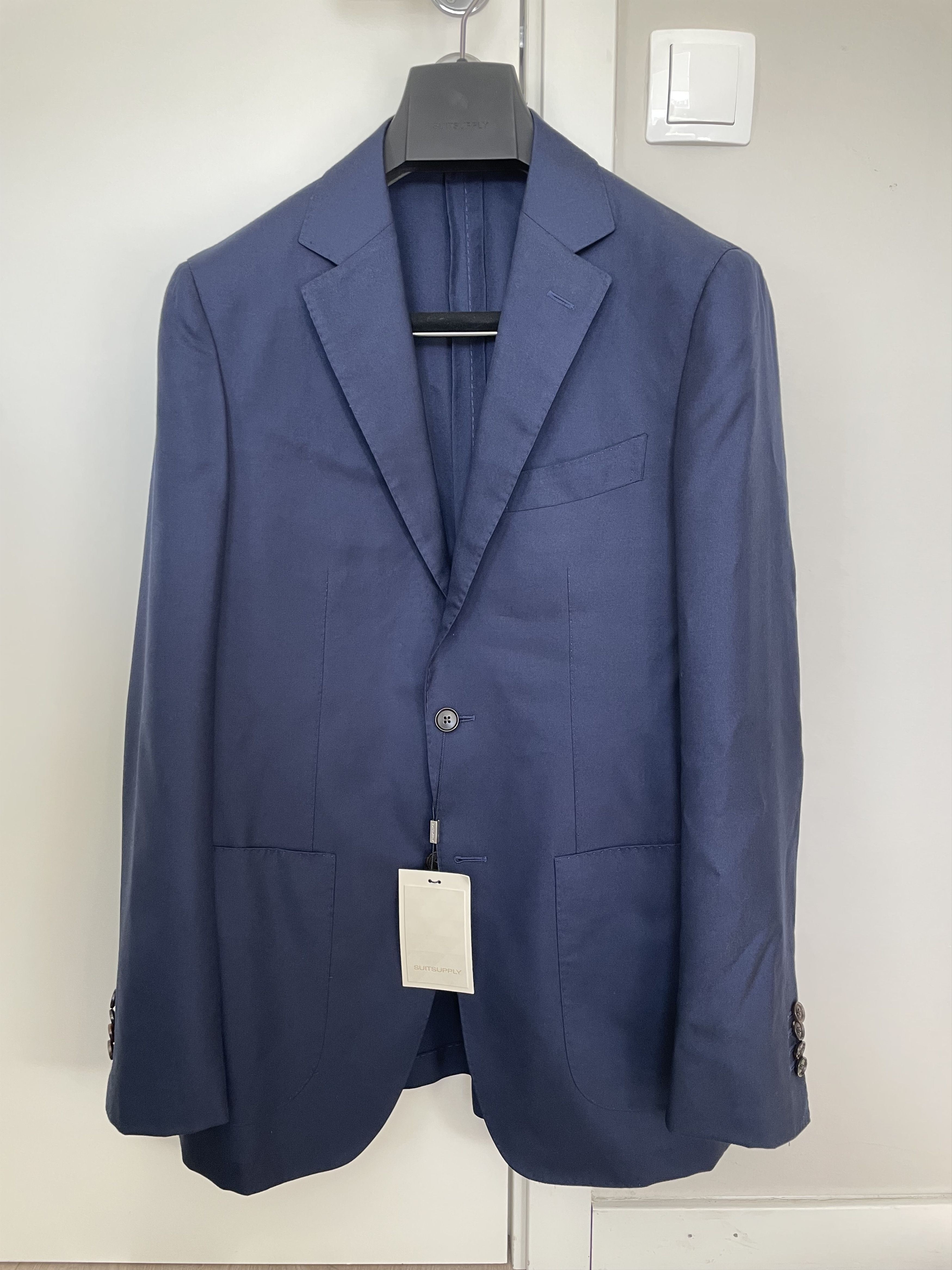 Suitsupply NWT Suitsupply navy summer cashmere jacket, size 38R\EU48 Size 38R - 1 Thumbnail