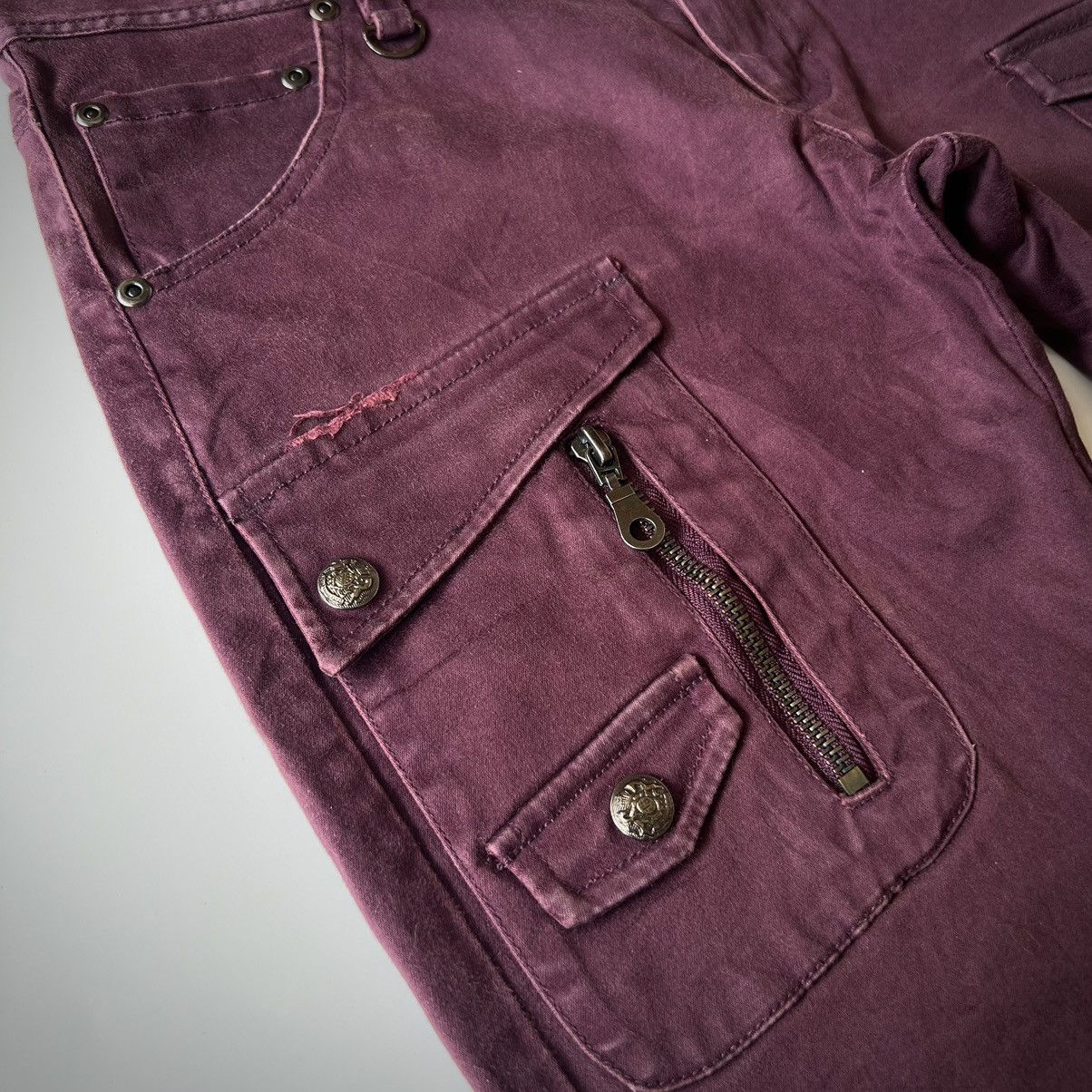 In The Attic In The Attic Archive Bondage Cargo Pants Size US 31 - 3 Thumbnail