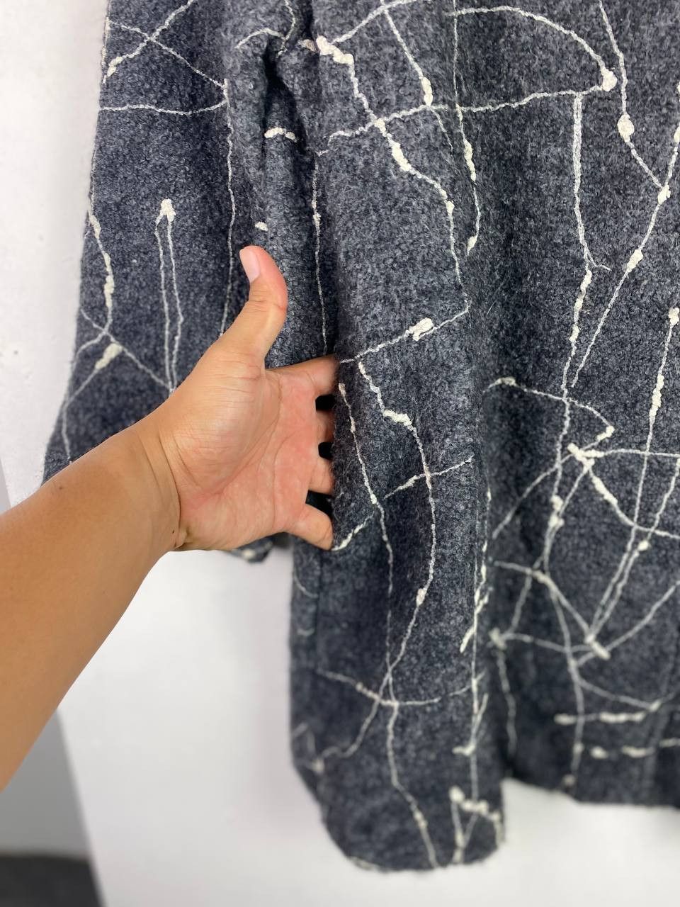 Japanese Brand japanese brands wool jacket paint splatter design Size US L / EU 52-54 / 3 - 3 Thumbnail