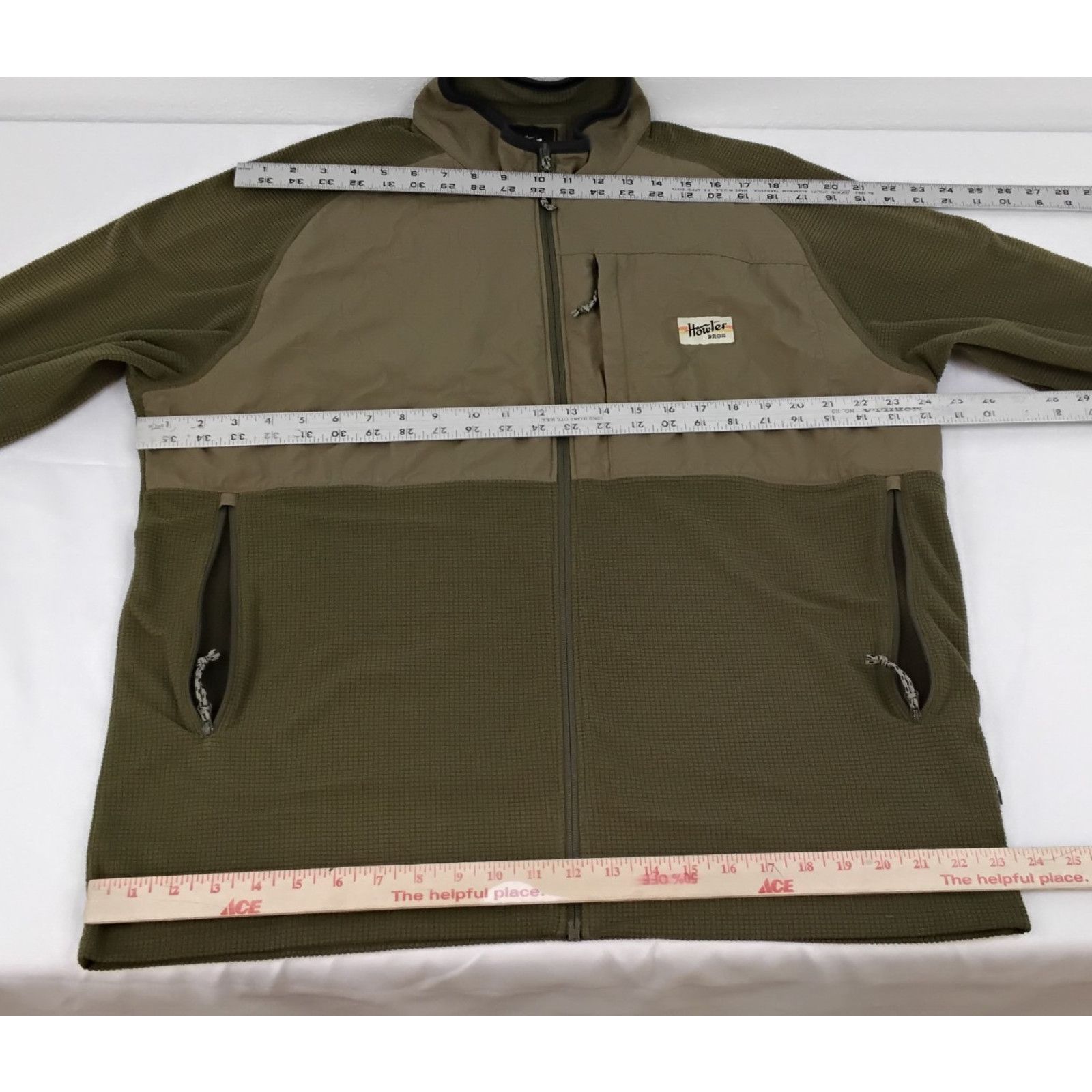 Howler Brothers Howler Bros Lightweight Jacket Men's XL Green Fleece Size US XL / EU 56 / 4 - 8 Thumbnail
