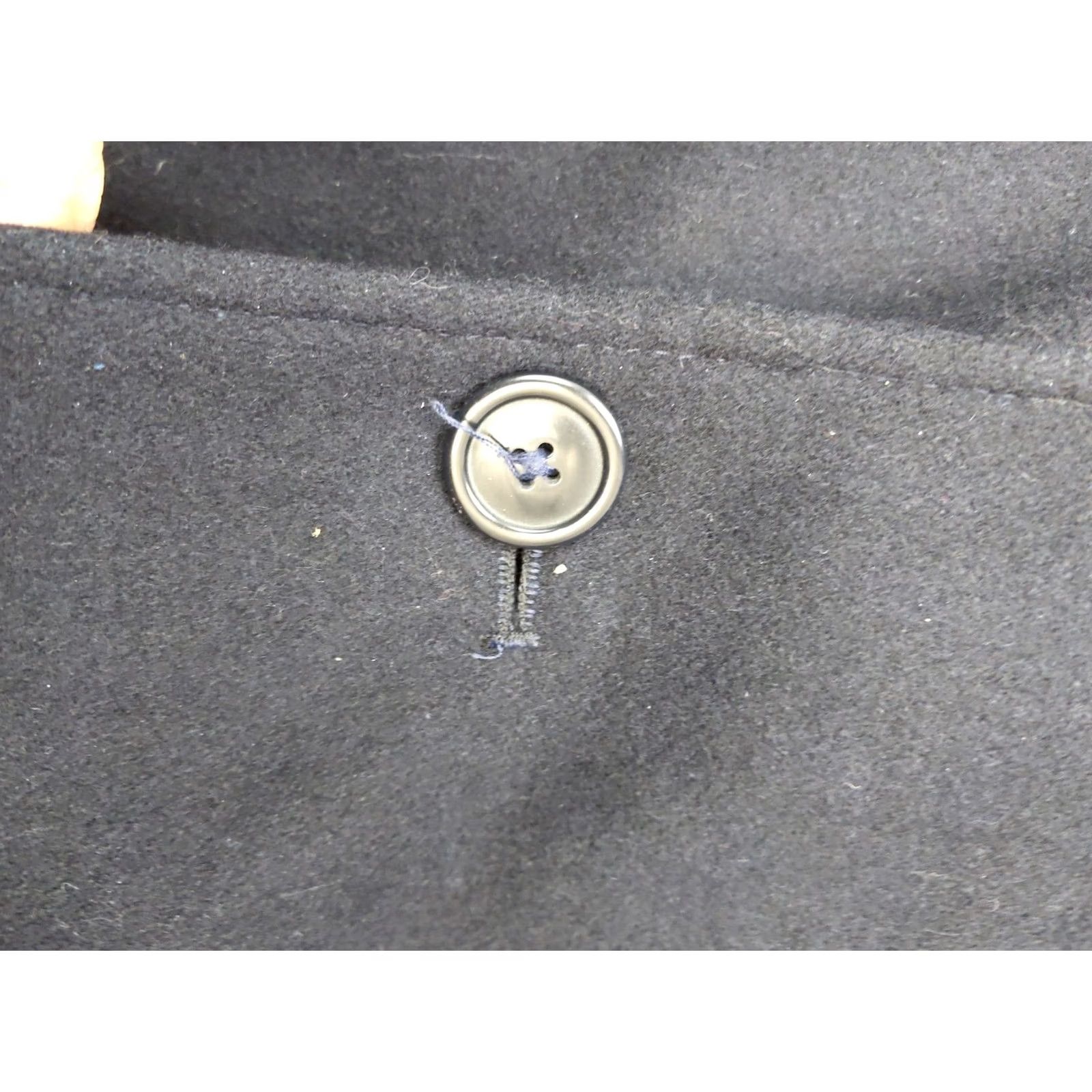 Croft & Barrow VINTAGE Croft & Barrow Coat Mens XL Navy Wool Pea Jacket Quilted Lined Winter Size US XL / EU 56 / 4 - 6 Thumbnail
