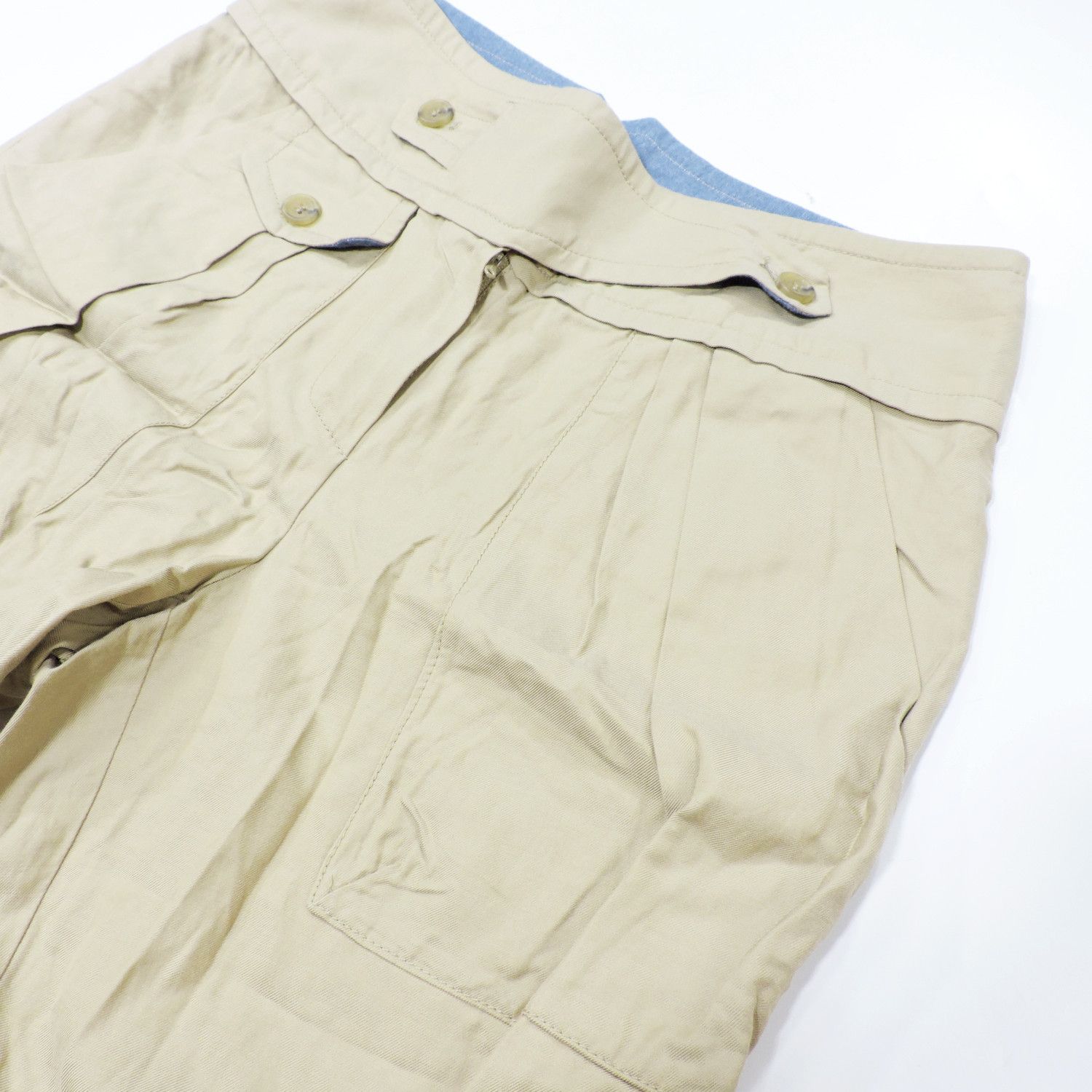 Other OLIVIA HUSSLER GURKHA STYLE TROUSERS Size 28" / US 6 / IT 42 - 8 Thumbnail