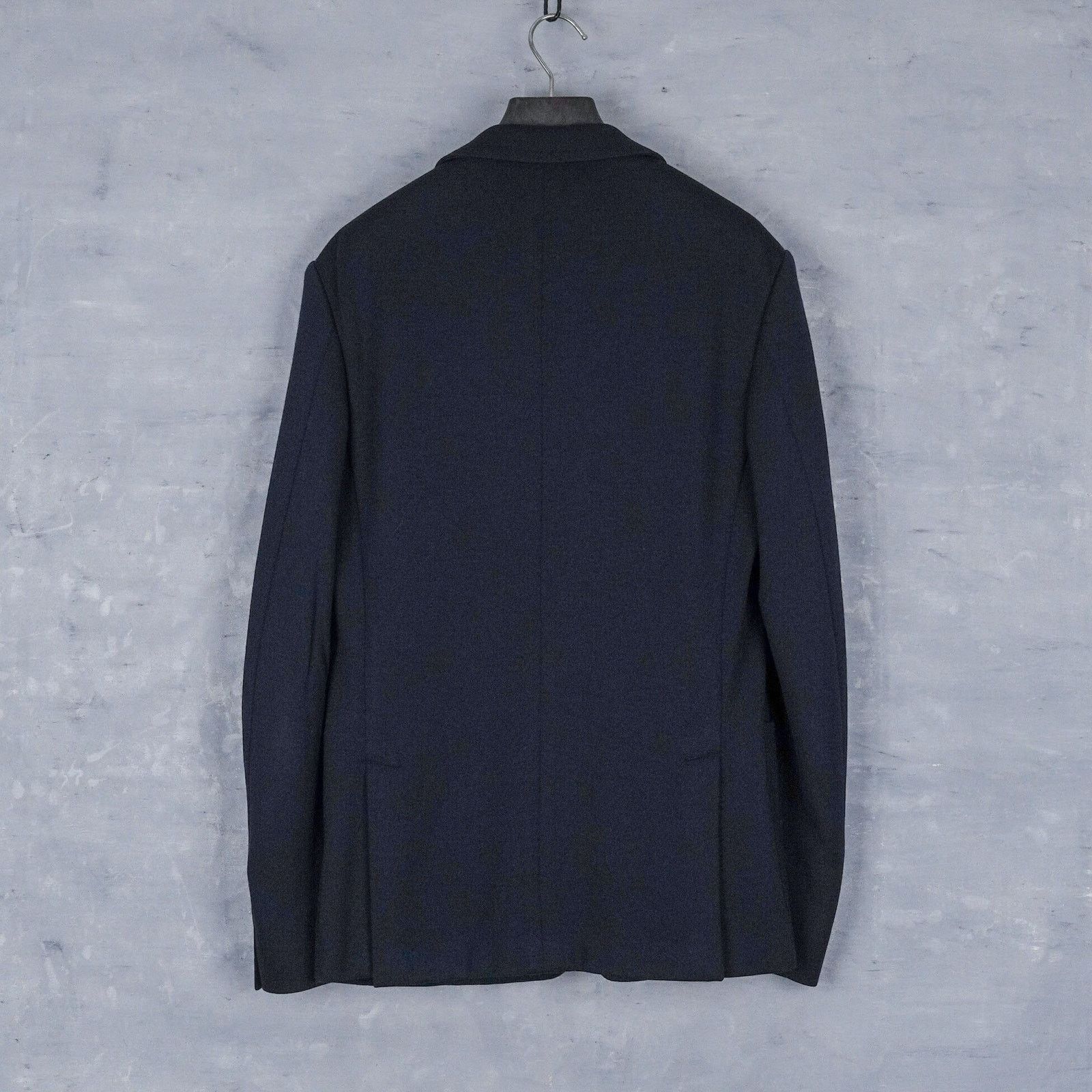 Prada Prada milano aw15 tailored navy blue wool blazer jacket Size US M / EU 48-50 / 2 - 3 Thumbnail