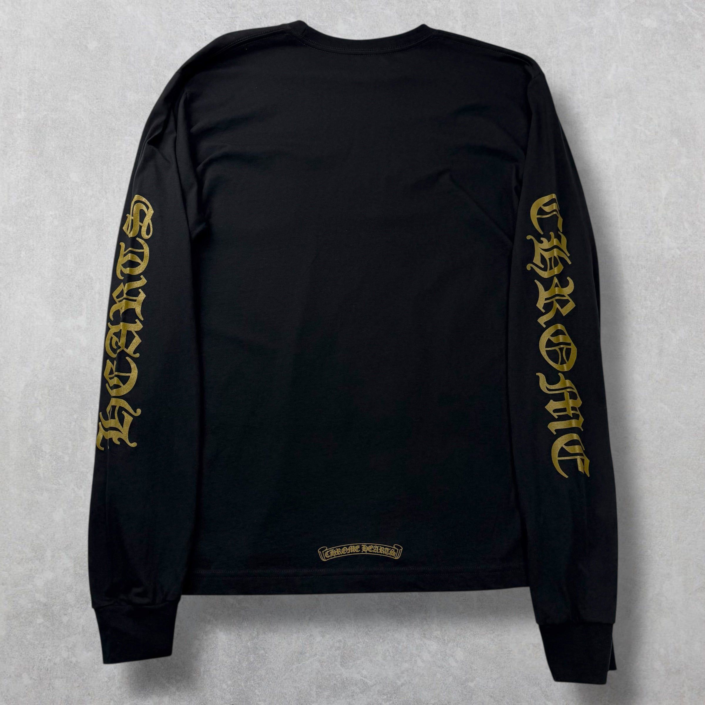 Chrome Hearts Chrome Hearts Olive Neck Logo L/S XL Size US XL / EU 56 / 4 - 2 Thumbnail