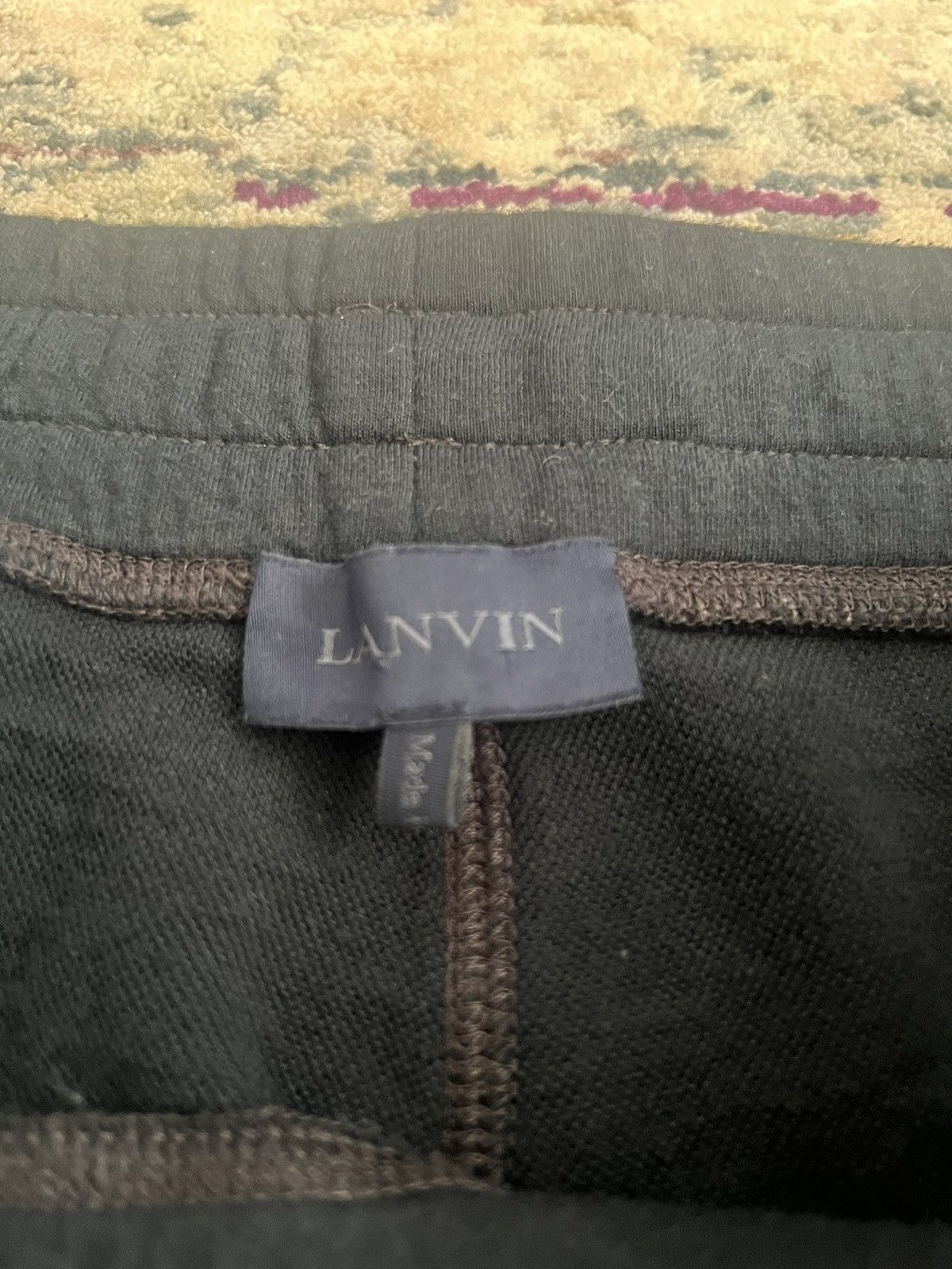 Lanvin Lanvin Navy Sweatpants Sz XL Size US 38 / EU 54 - 3 Thumbnail