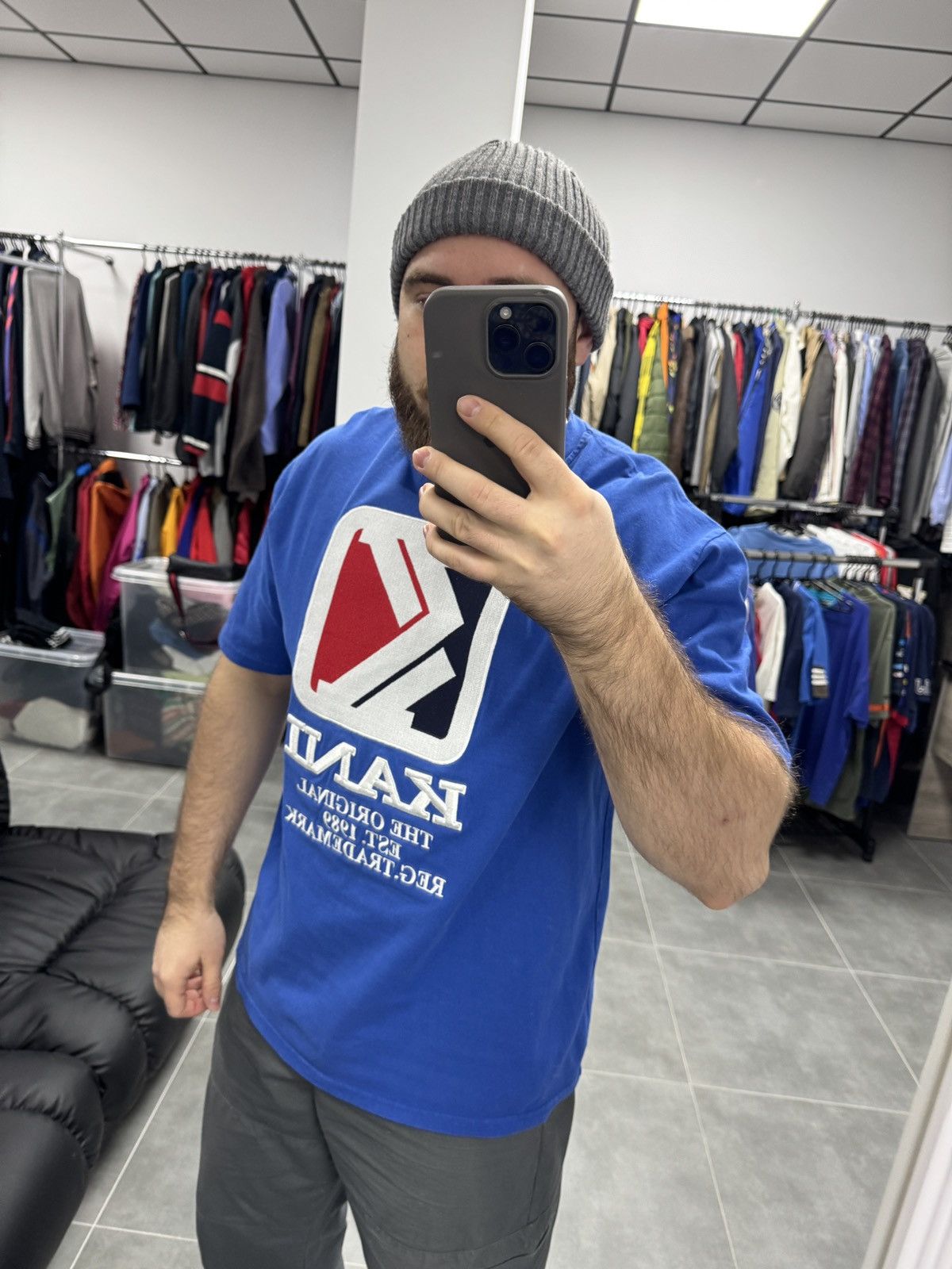 Karl Kani Karl Kani Embroidered Box Logo T-Shirt Size M Oversized Size US M / EU 48-50 / 2 - 2 Thumbnail