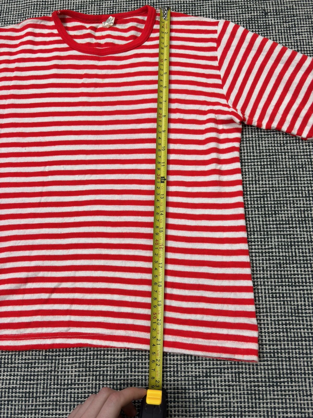 Le Laboureur 70s German Breton mariniere dock shirt workwear utility Size US S / EU 44-46 / 1 - 9 Thumbnail