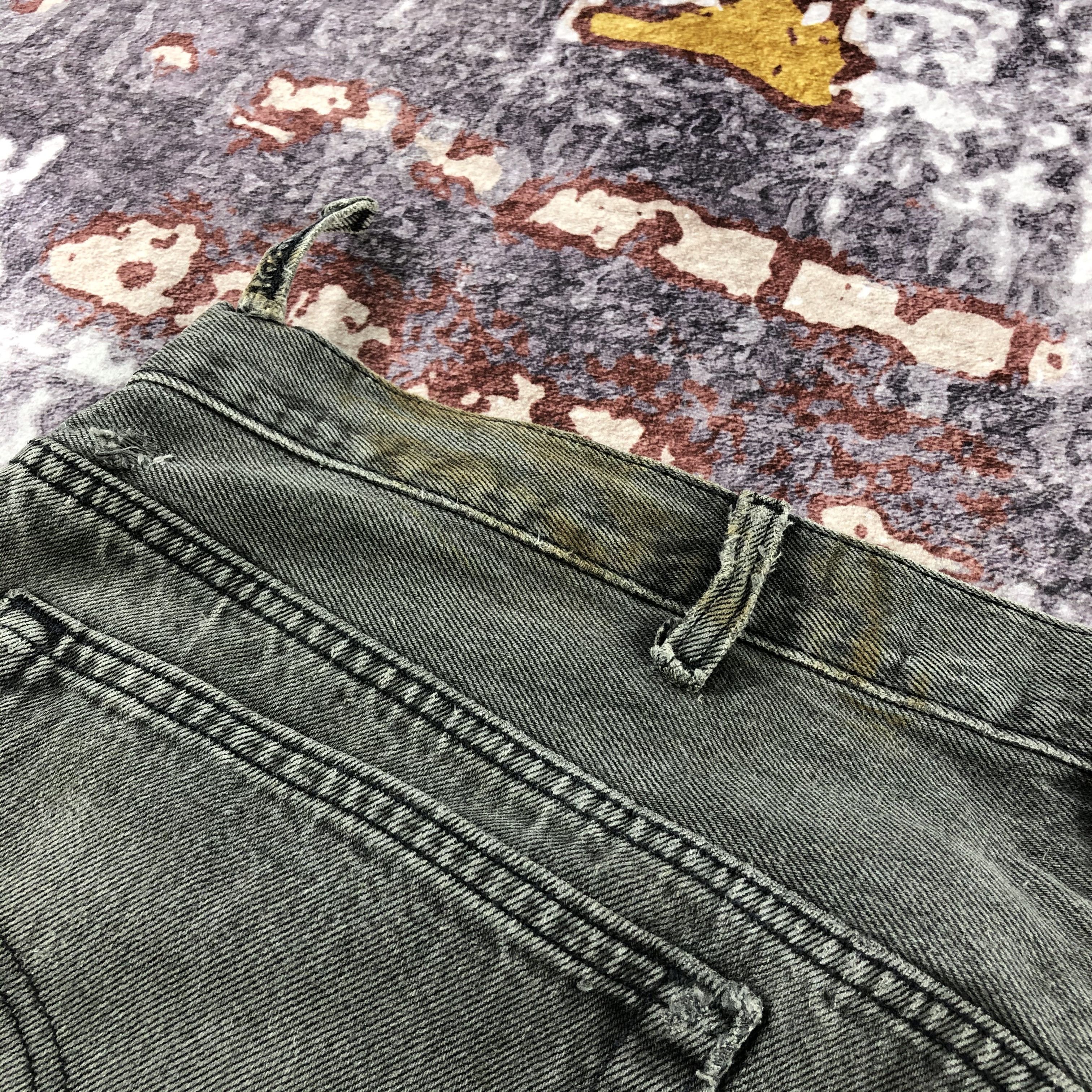 Levi's Vintage 90s Levis 501 Faded Black Jeans-JM2541 Size US 42 / EU 58 - 8 Thumbnail