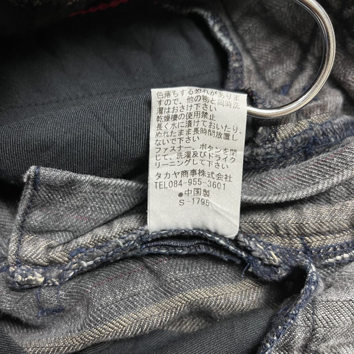 If Six Was Nine 2000s MFG - Patchwork Denim Banana Cut Pants Size US 29 - 10 Thumbnail