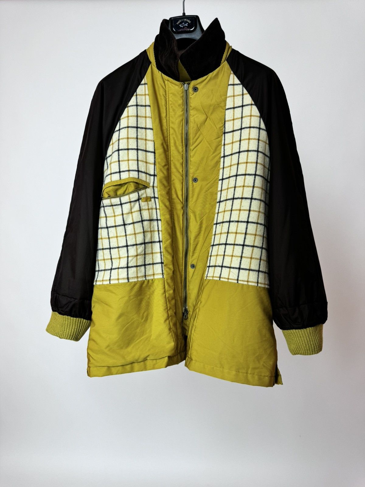 Herno Vintage Mens HERNO hunting Yellow Coat Jacket Heritage Size US L / EU 52-54 / 3 - 8 Thumbnail