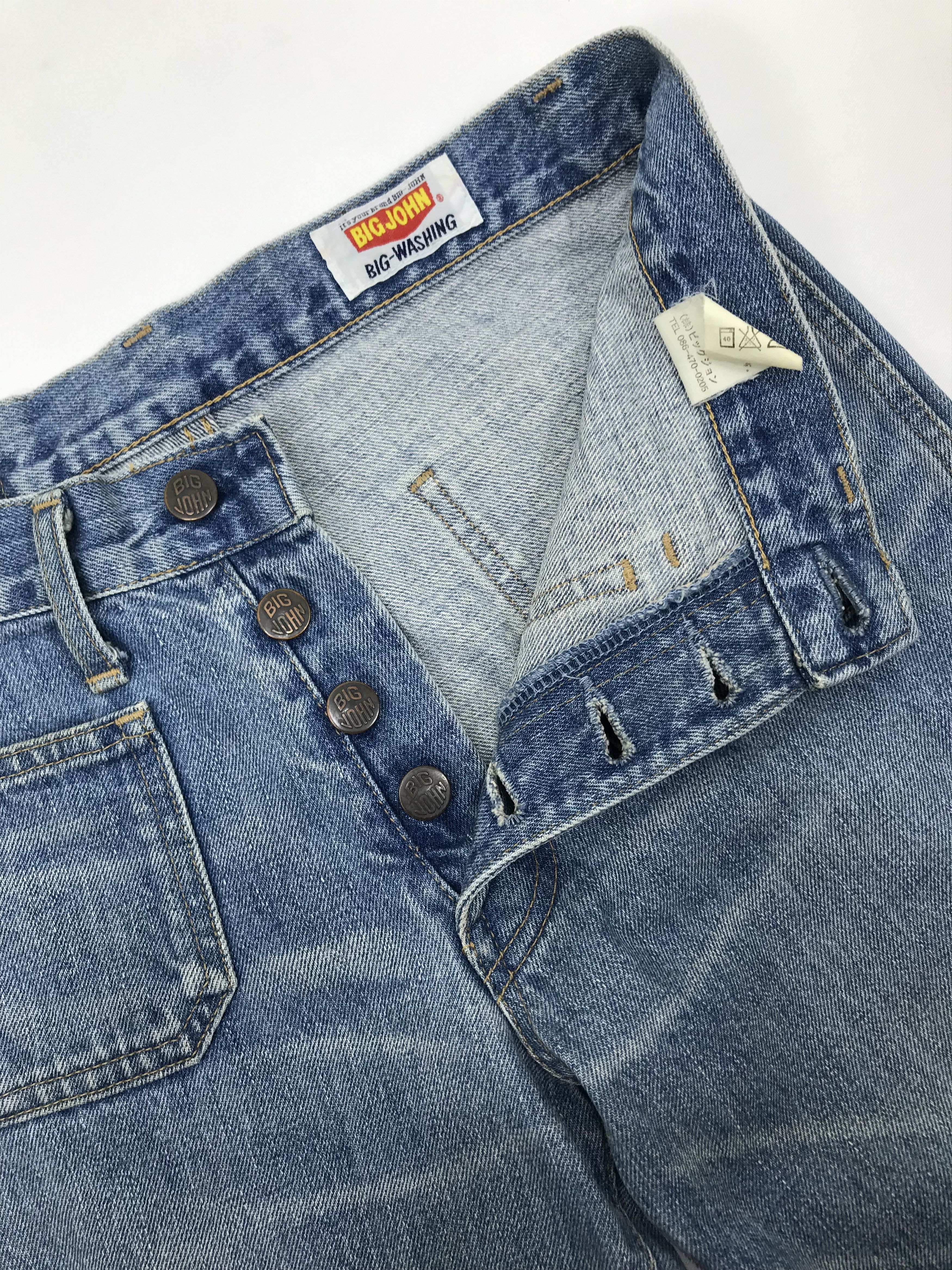Big John Vintage Big John Bush Flare Bell Bottom Jeans Size 29" - 9 Thumbnail