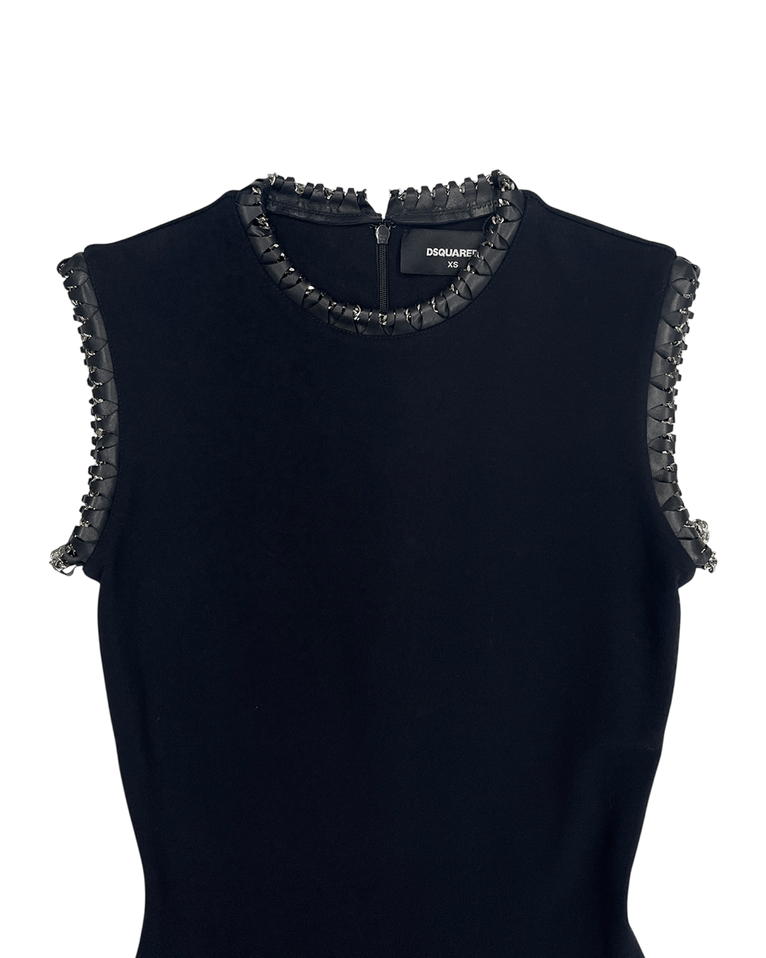 Dsquared2 Dsquared2 SS19 Chain Detail Tank Top Size XS / US 0-2 / IT 36-38 - 6 Thumbnail