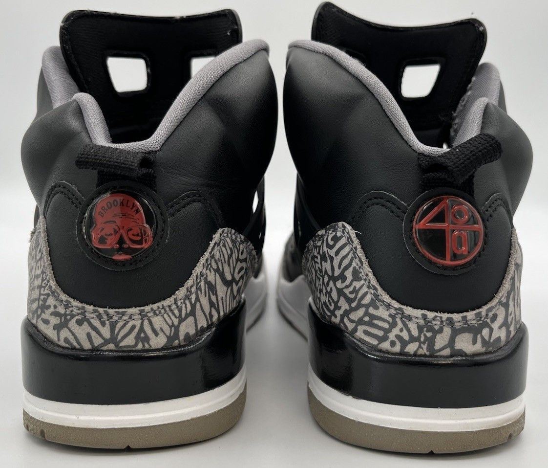 Jordan Brand Jordan Spizike “Black Cement” 315371-034 Men’s Size 9 Size US 9 / EU 42 - 3 Thumbnail