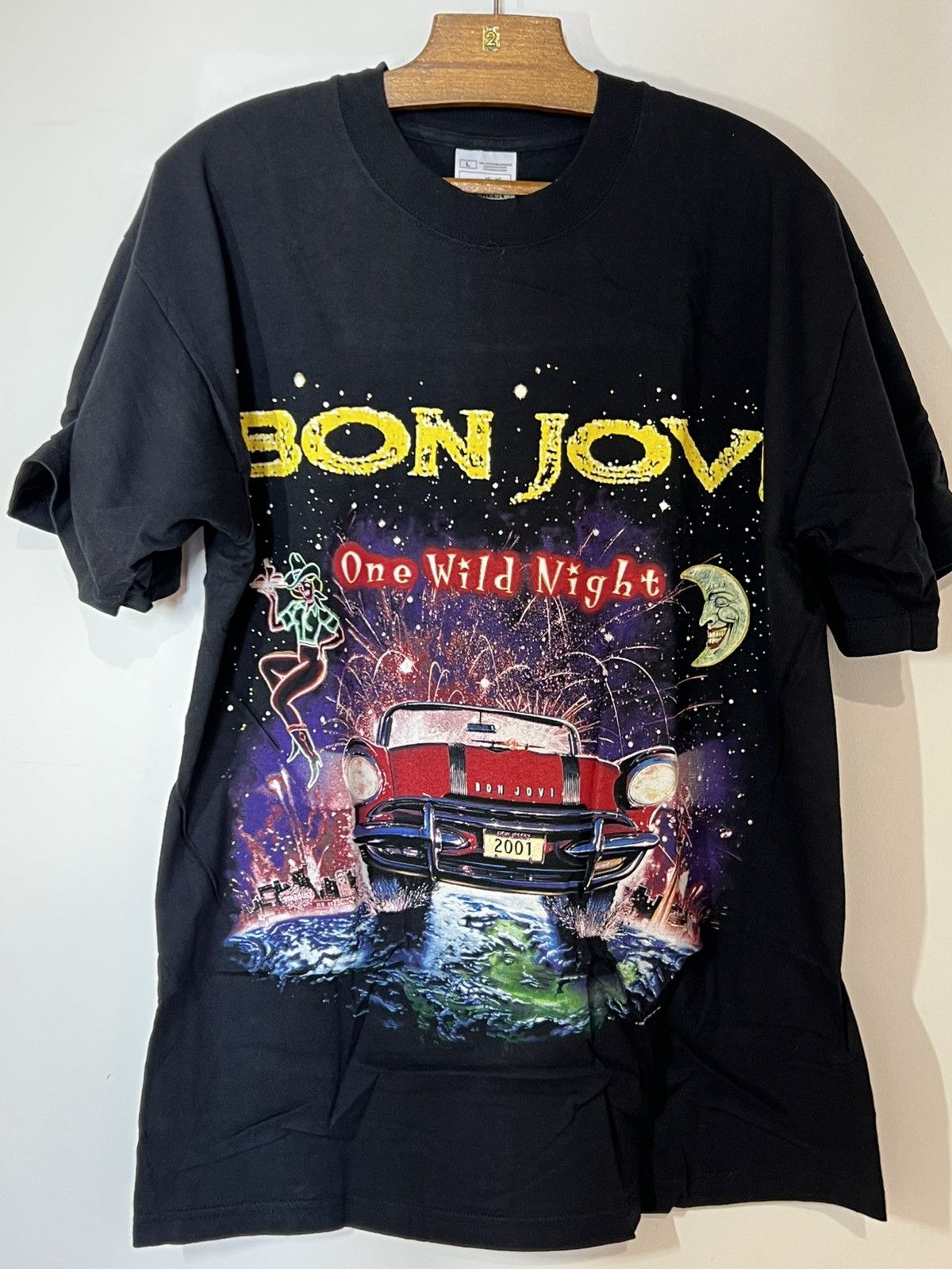 Band Tees vintage Bon Jovi 01 tour shirt Size US L / EU 52-54 / 3 - 1 Thumbnail