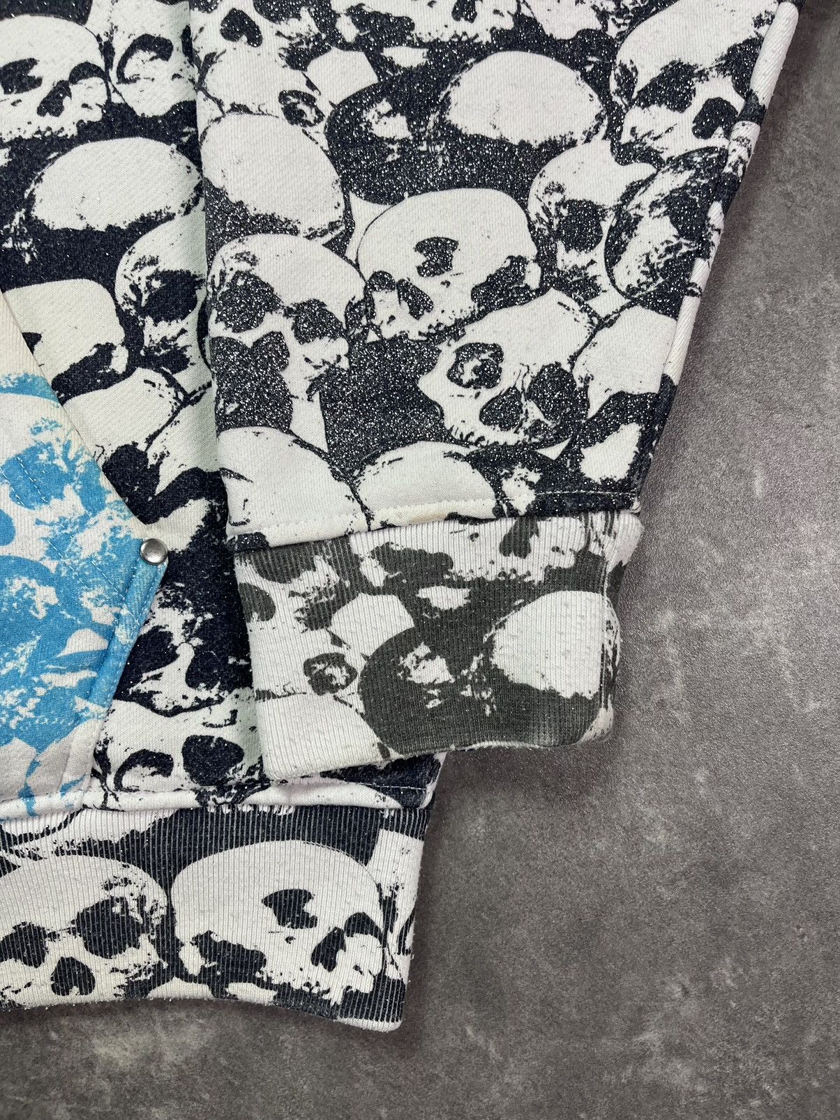 G-Unit G-Unit Rare AOP Skulls Printed Baggy Zip Hoodie XL XXL Size US XL / EU 56 / 4 - 7 Thumbnail