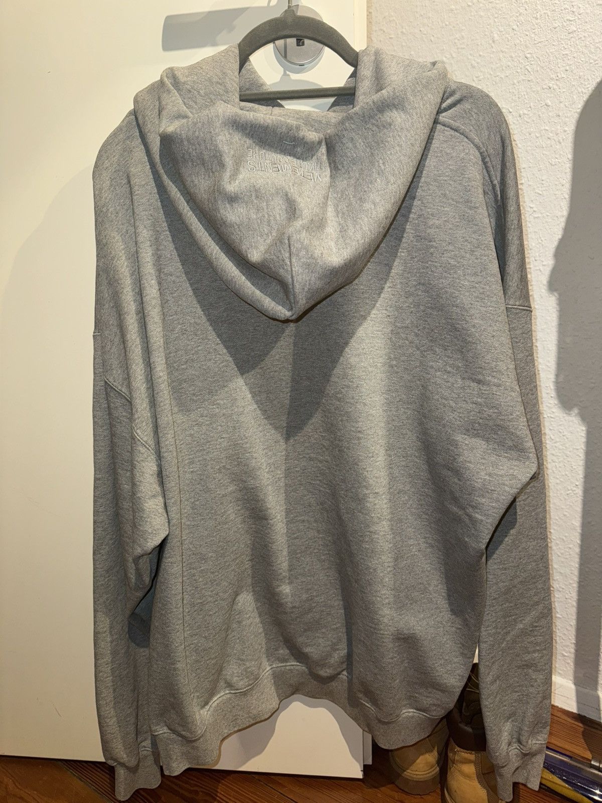 Vetements Vetements Grey „French Flag Hoodie“ Size US S / EU 44-46 / 1 - 2 Thumbnail