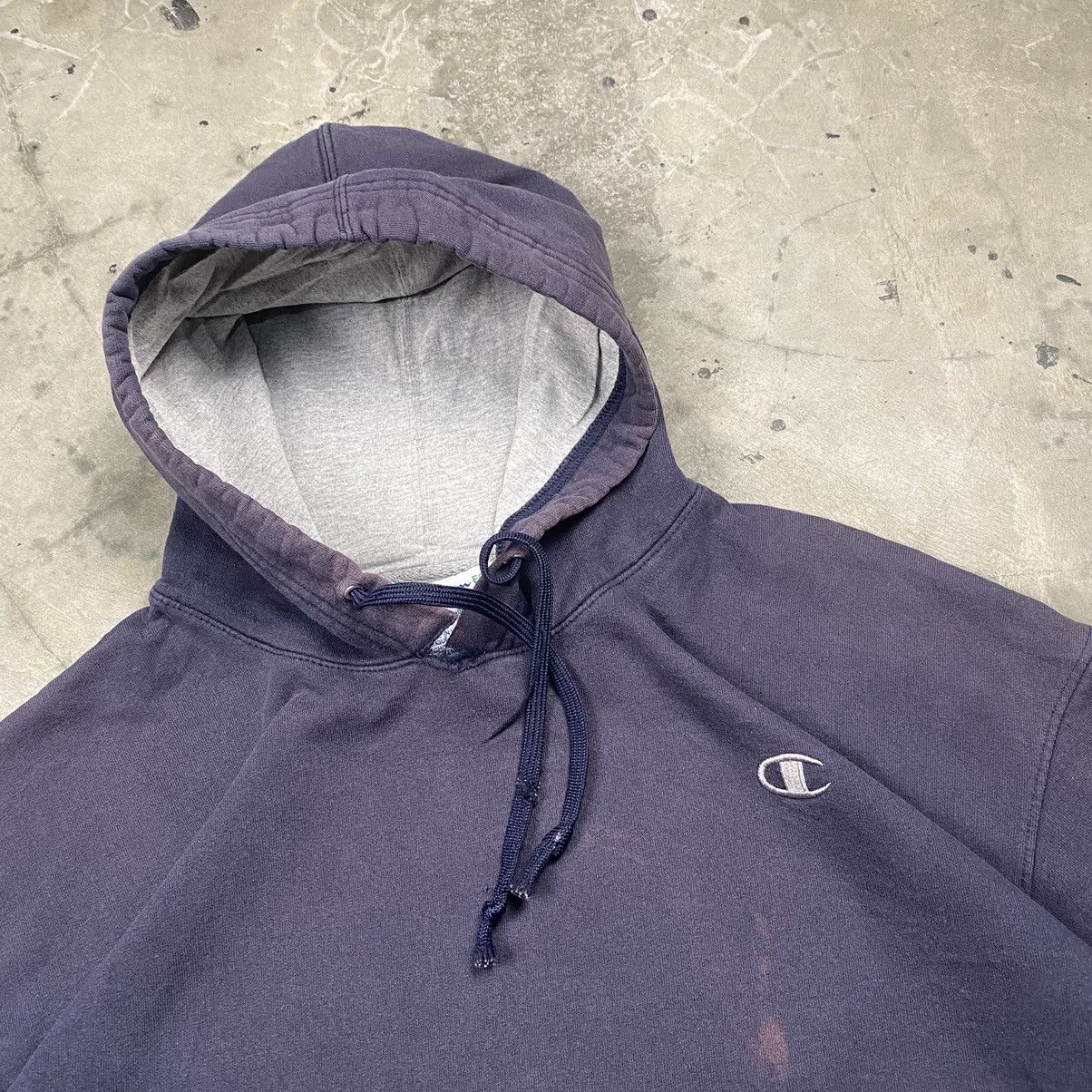 Champion × Vintage y2k Distressed Champion Boxy Oversize Pullover Size US XL / EU 56 / 4 - 2 Thumbnail