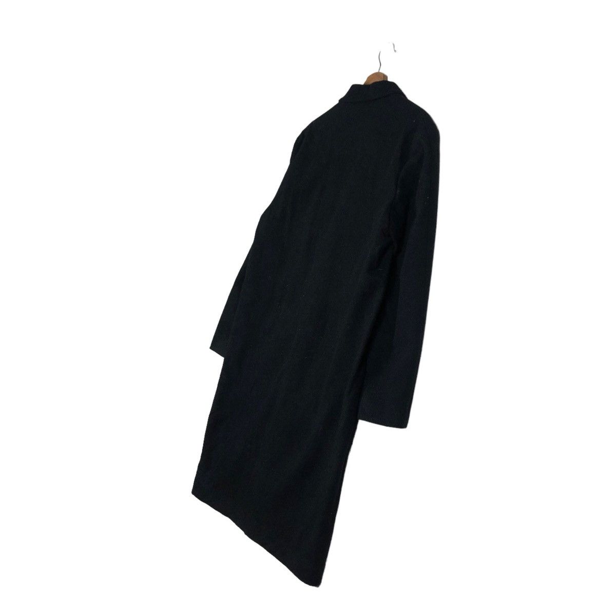 Lemaire 🔥Rich Black Long Fly Jacket Double Breast Uniqlo Lemaire Size US S / EU 44-46 / 1 - 10 Thumbnail